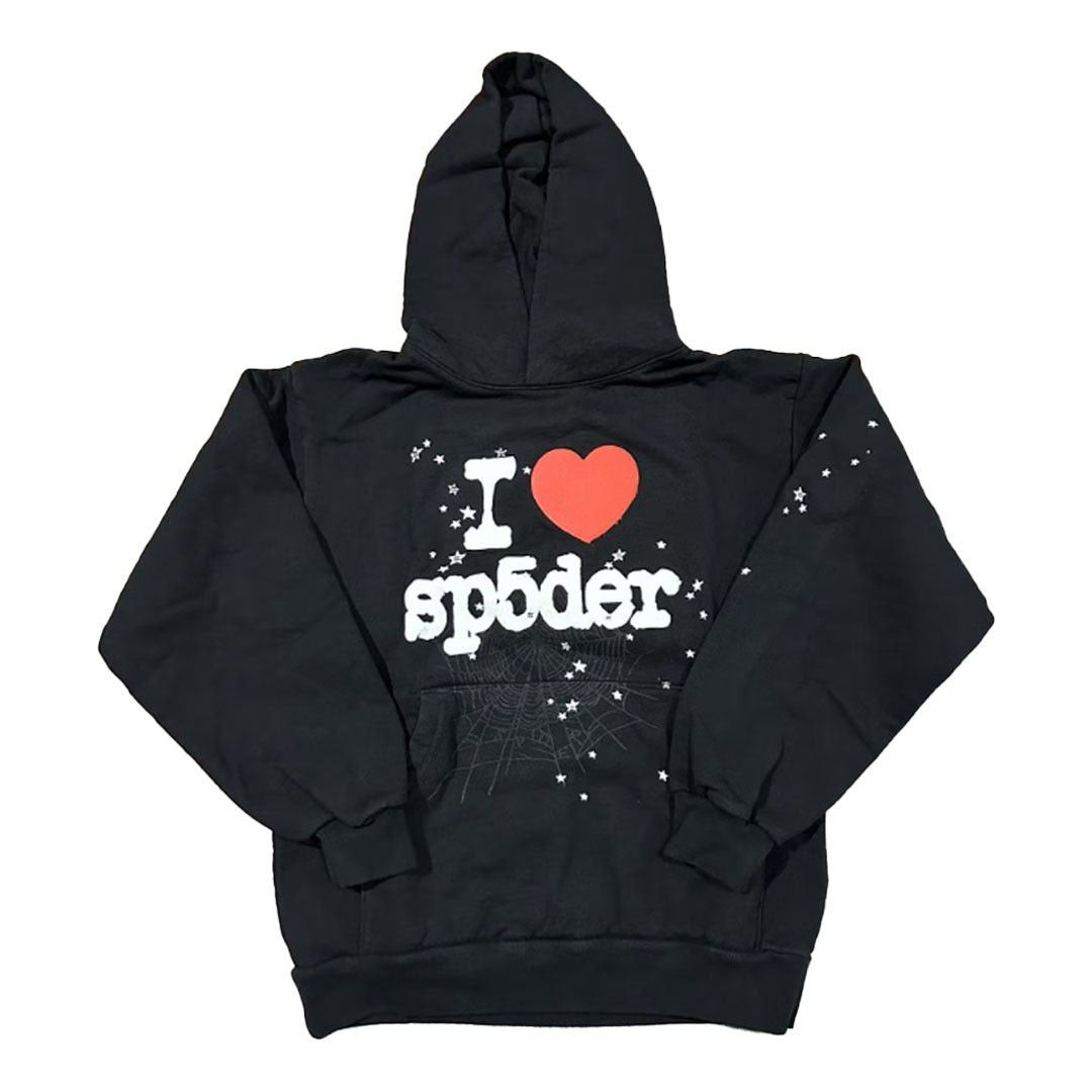 Sp5der I Heart NYC Pop Up Black Hoodie Size US XXL / EU 58 / 5 - 1 Thumbnail