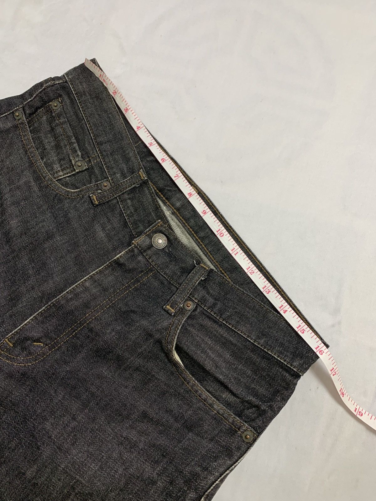 Levi's Levis 505 stone black denim size 32-33 Size US 32 / EU 48 - 13 Thumbnail
