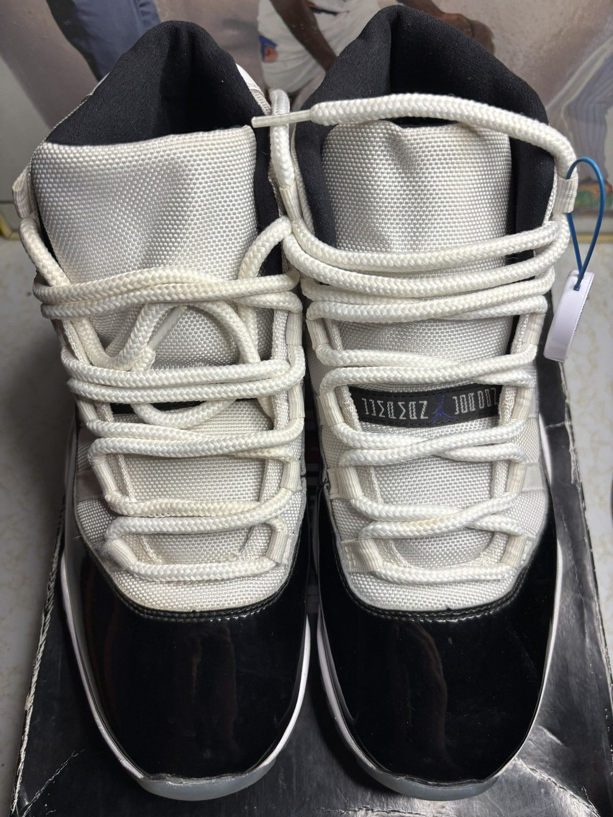 Jordan Brand Air Jordan 11 Retro 2018 Concord 2018 Size US 10 / EU 43 - 2 Thumbnail