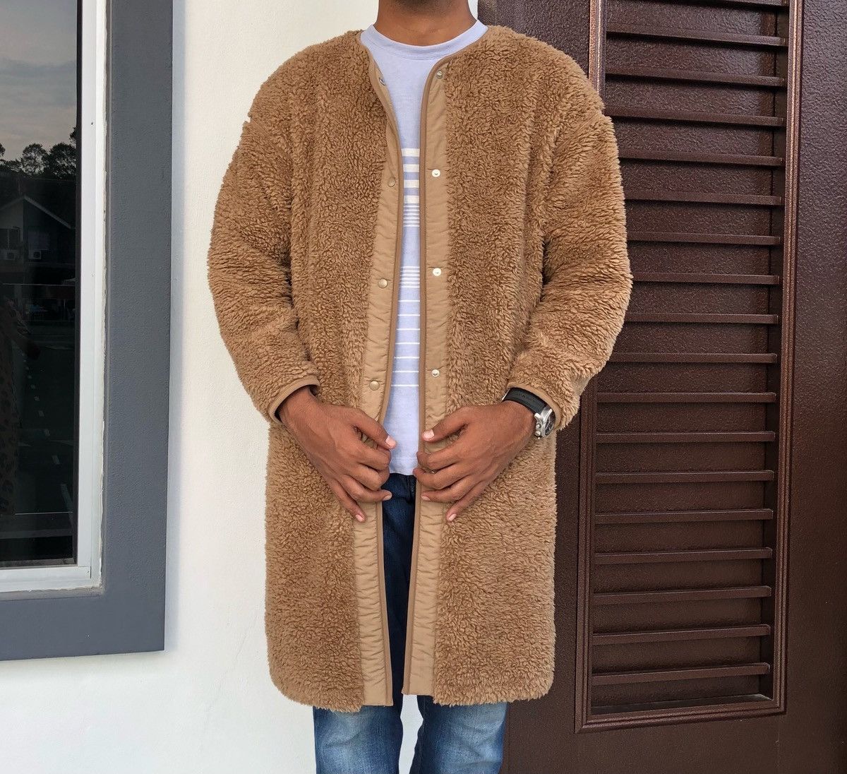 Uniqlo Sherpa coat Jacket