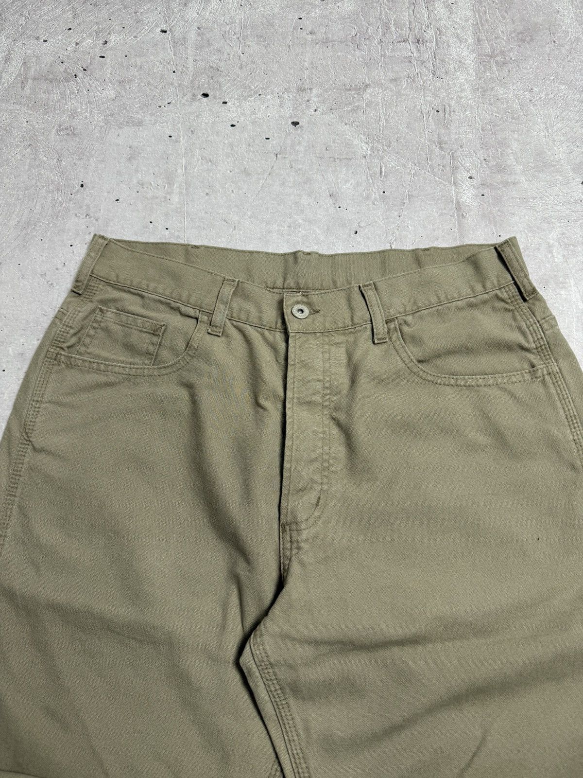 Carhartt × Vintage Vintage Carhartt Beige Staff Pants Size US 32 / EU 48 - 10 Thumbnail