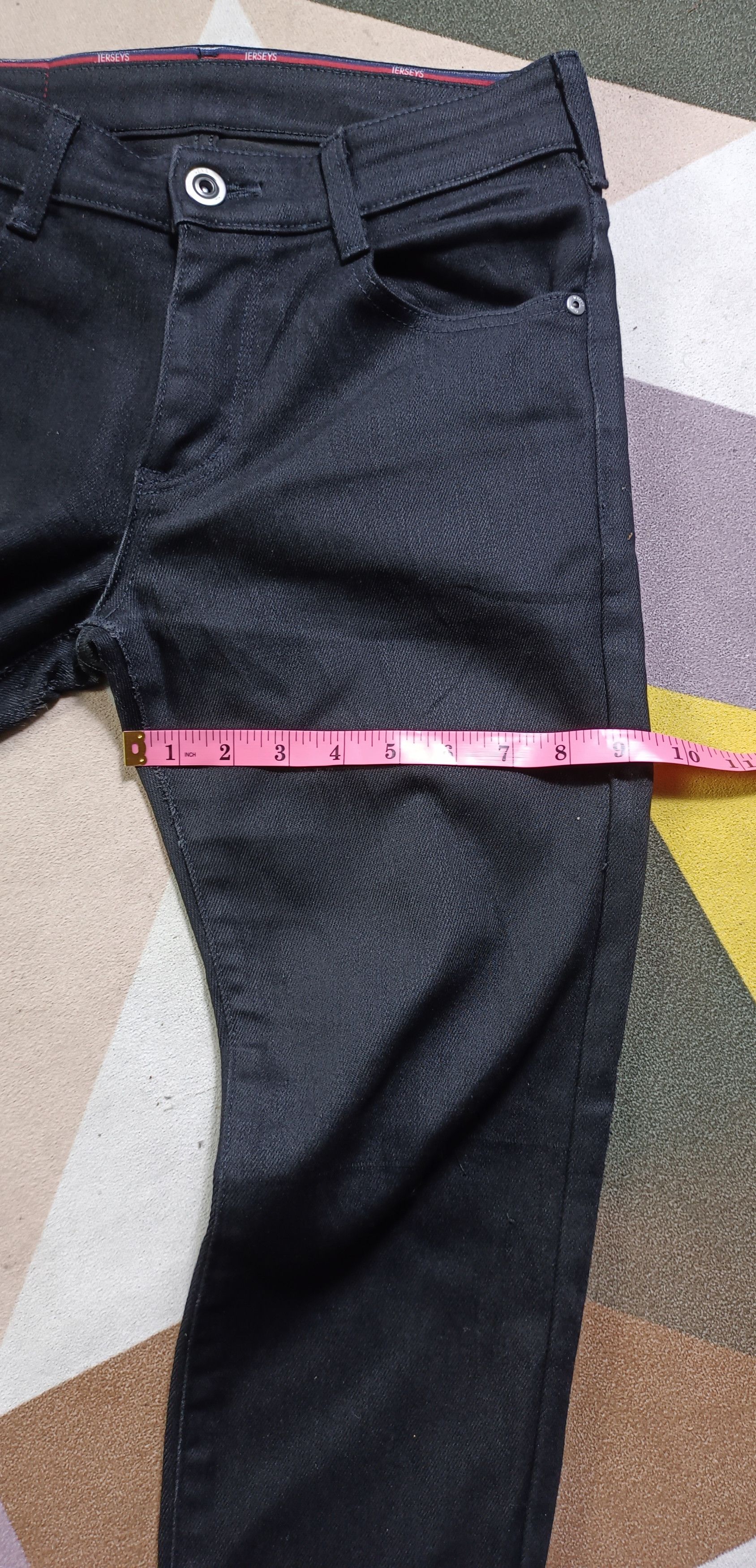 Edwin × If Six Was Nine × Japanese Brand Edwin Jersey Super Black Cutting Slim Fit Size US 29 - 14 Thumbnail