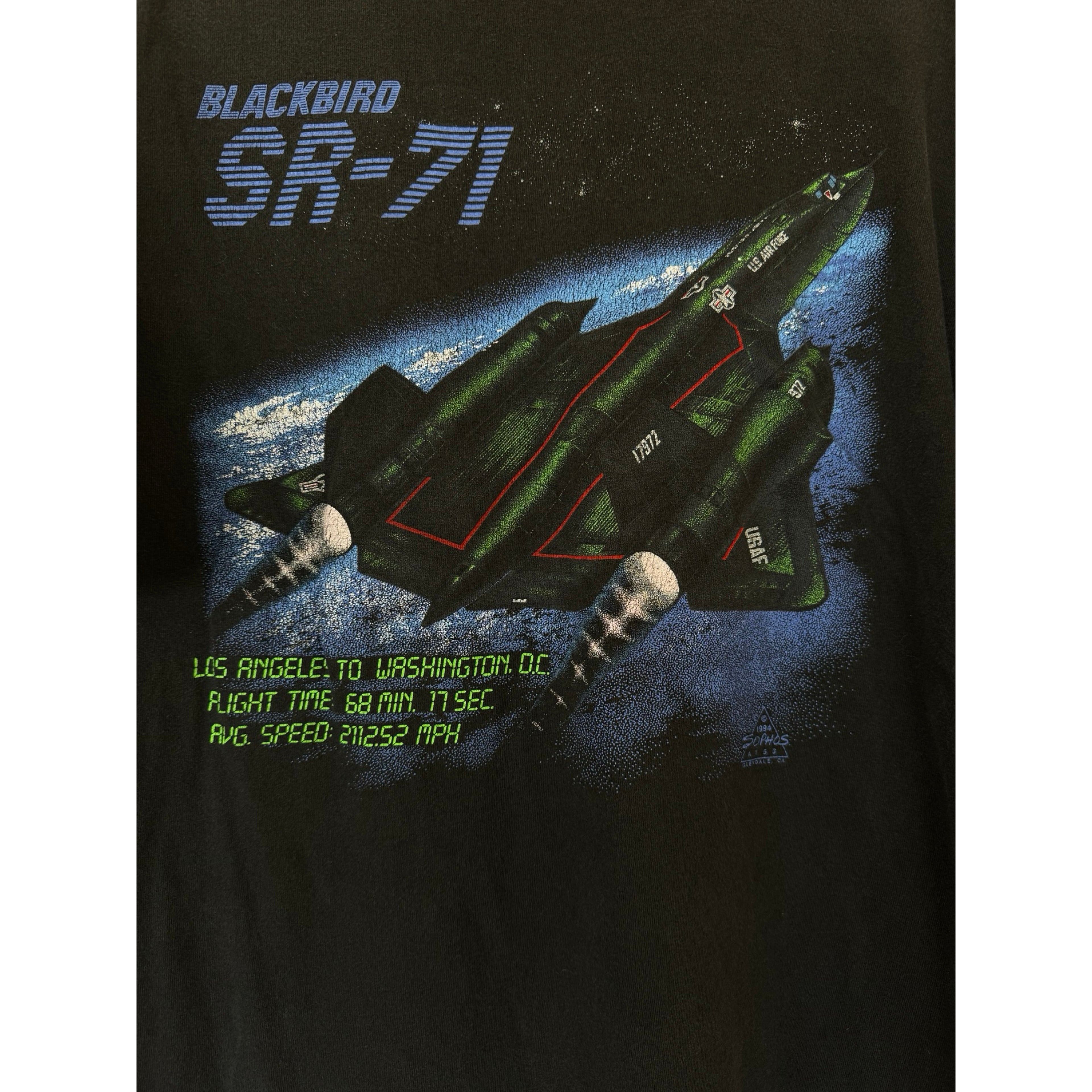 Vintage SR71 Fighter Jet Tee Size US XXL / EU 58 / 5 - 3 Thumbnail