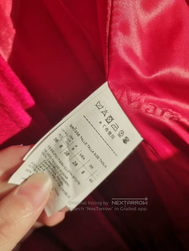 Other Max Mara Red Cashmere Coat Size XS / US 0-2 / IT 36-38 - 5 Thumbnail