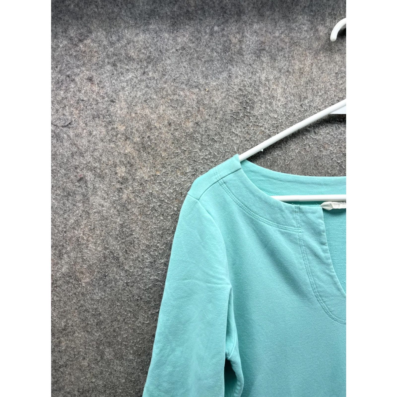 Tommy Bahama Tommy Bahama Shirt Womens M Blue V-Neck 3/4 Sleeve Tunic Jersey Top Pockets Size M / US 6-8 / IT 42-44 - 6 Thumbnail