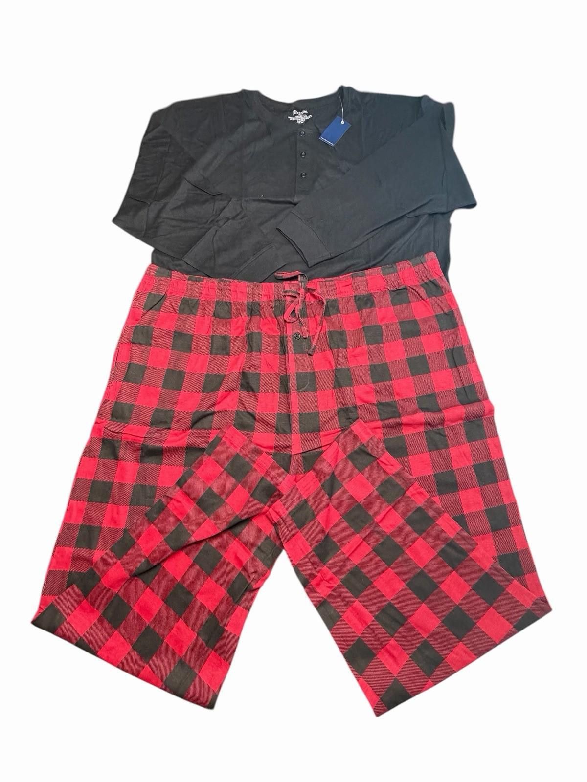 Other Sleep Hero Pajamas Set Mens 3XL Sleepwear NEW Black Red Size ONE SIZE - 1 Thumbnail
