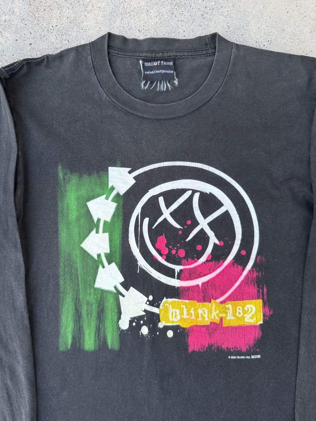 Band Tees Vintage 2004 Blink 182 Band Tour Rare Long Sleeve Punk Rock Size US S / EU 44-46 / 1 - 2 Thumbnail