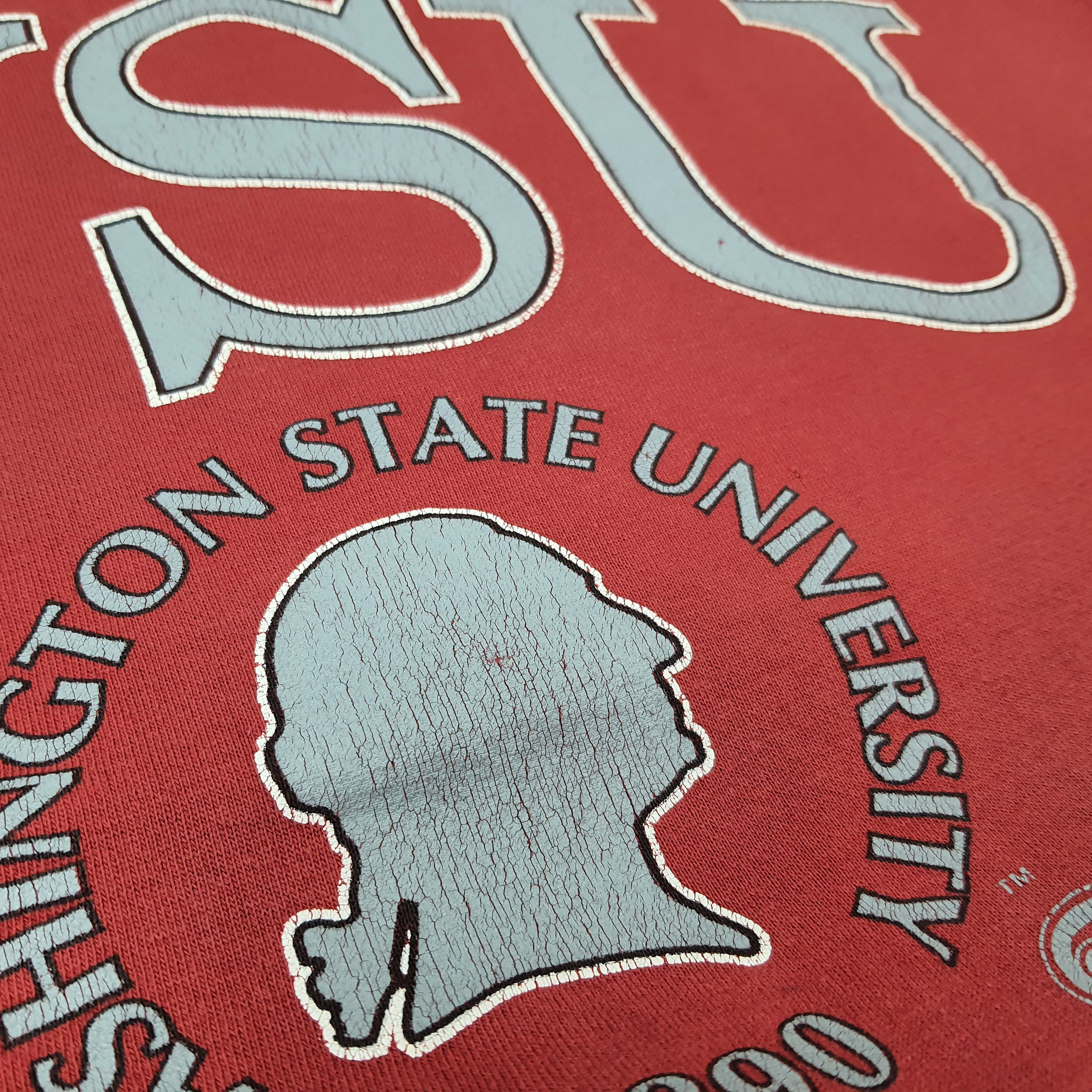 Vintage Vintage WSU Washington State University Sweatshirt C251N20 Size US XL / EU 56 / 4 - 11 Thumbnail