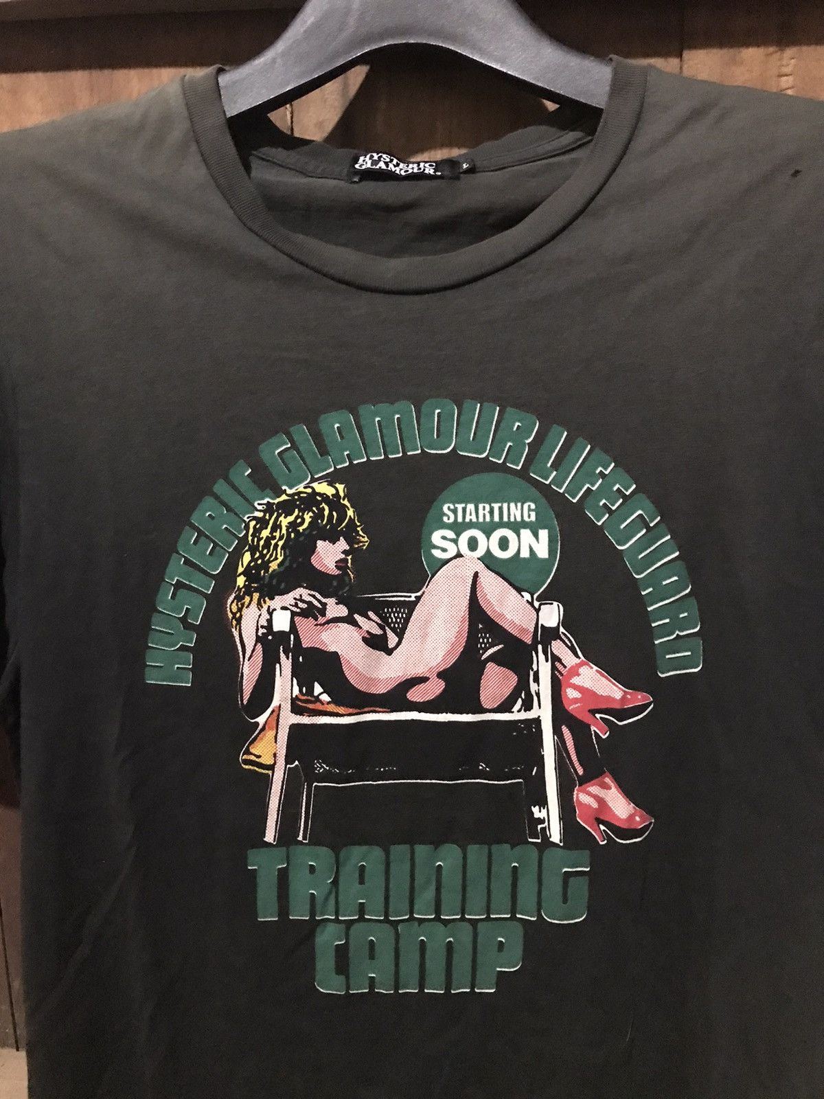 Hysteric Glamour × Japanese Brand Hysteric Glamour Training Camp Tee Shirt Size US M / EU 48-50 / 2 - 2 Thumbnail