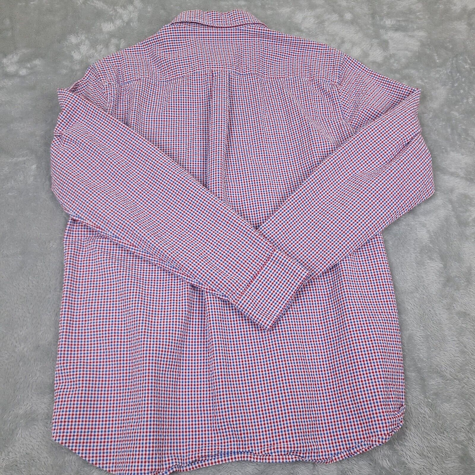 Vineyard Vines Vineyard Vines Men's Gingham Stretch Poplin Shirt Plaid Size Size US M / EU 48-50 / 2 - 7 Thumbnail