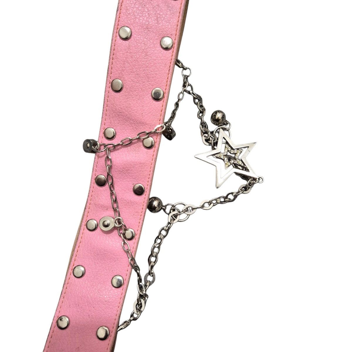 14th Addiction × Japanese Brand × KMRii Studded leather belt Size ONE SIZE - 4 Thumbnail