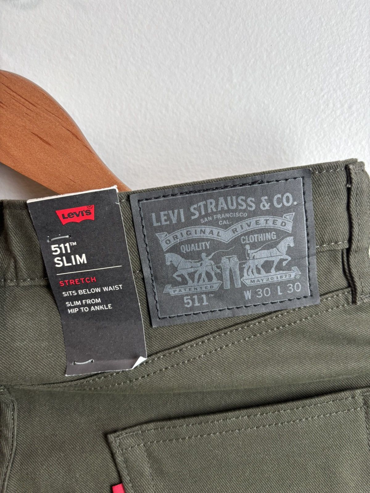 Levi's Levi’s Premium 511 Slim Commuter Chino Size US 30 / EU 46 - 3 Thumbnail