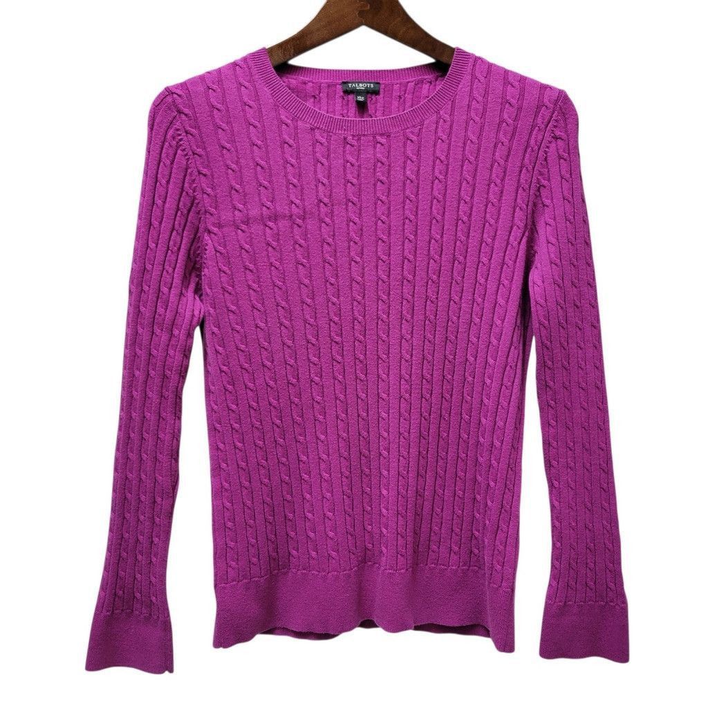 Talbots Talbots Women Cotton Long-Sleeves Crewneck Sweater Size PL Size XL / US 12-14 / IT 48-50 - 1 Thumbnail