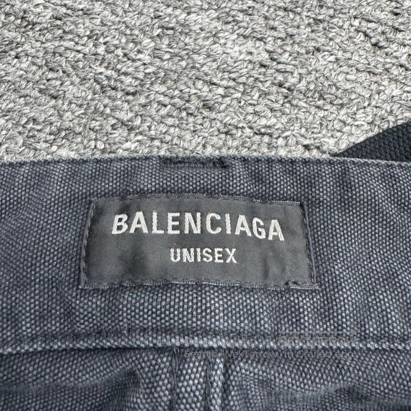 Balenciaga Black Cargo Utility Pants Size 28. Size US 28 / EU 44 - 2 Thumbnail