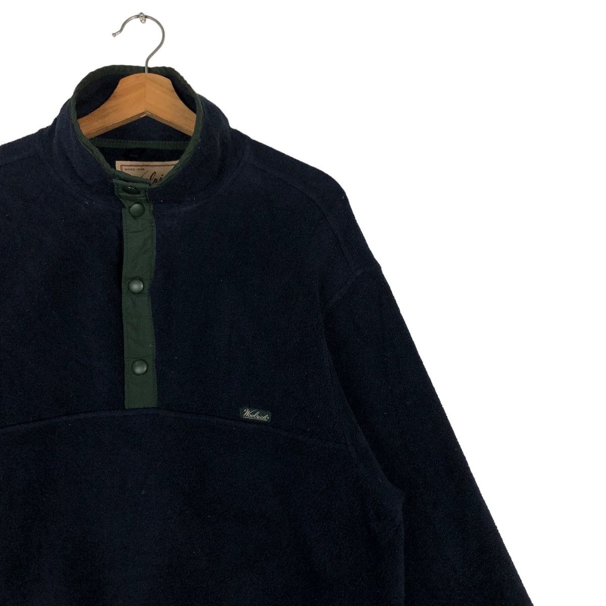 Woolrich Woolen Mills 🔥90’s Pull Over Fleece Jacket Woolrich Polartec Japan Size US M / EU 48-50 / 2 - 5 Thumbnail