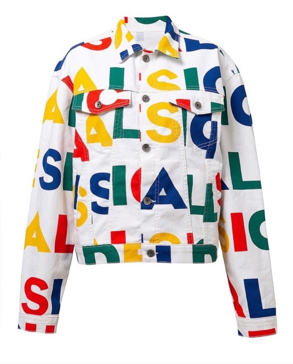 Desigual Desigual Denim Logomania Denim Jacket Size XS / US 0-2 / IT 36-38 - 2 Thumbnail