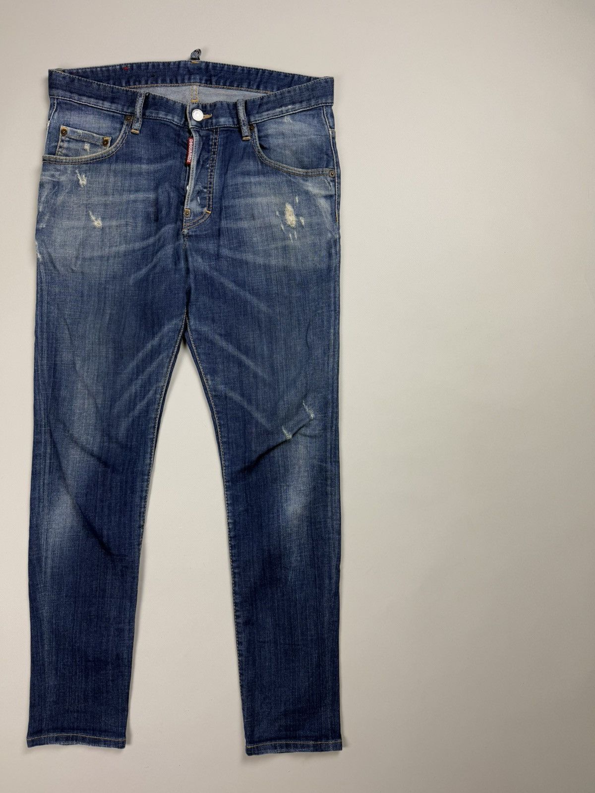 Dsquared2 Dsquared Men’s Distressed Denim Skater Skinny Jeans Size US 30 / EU 46 - 3 Thumbnail