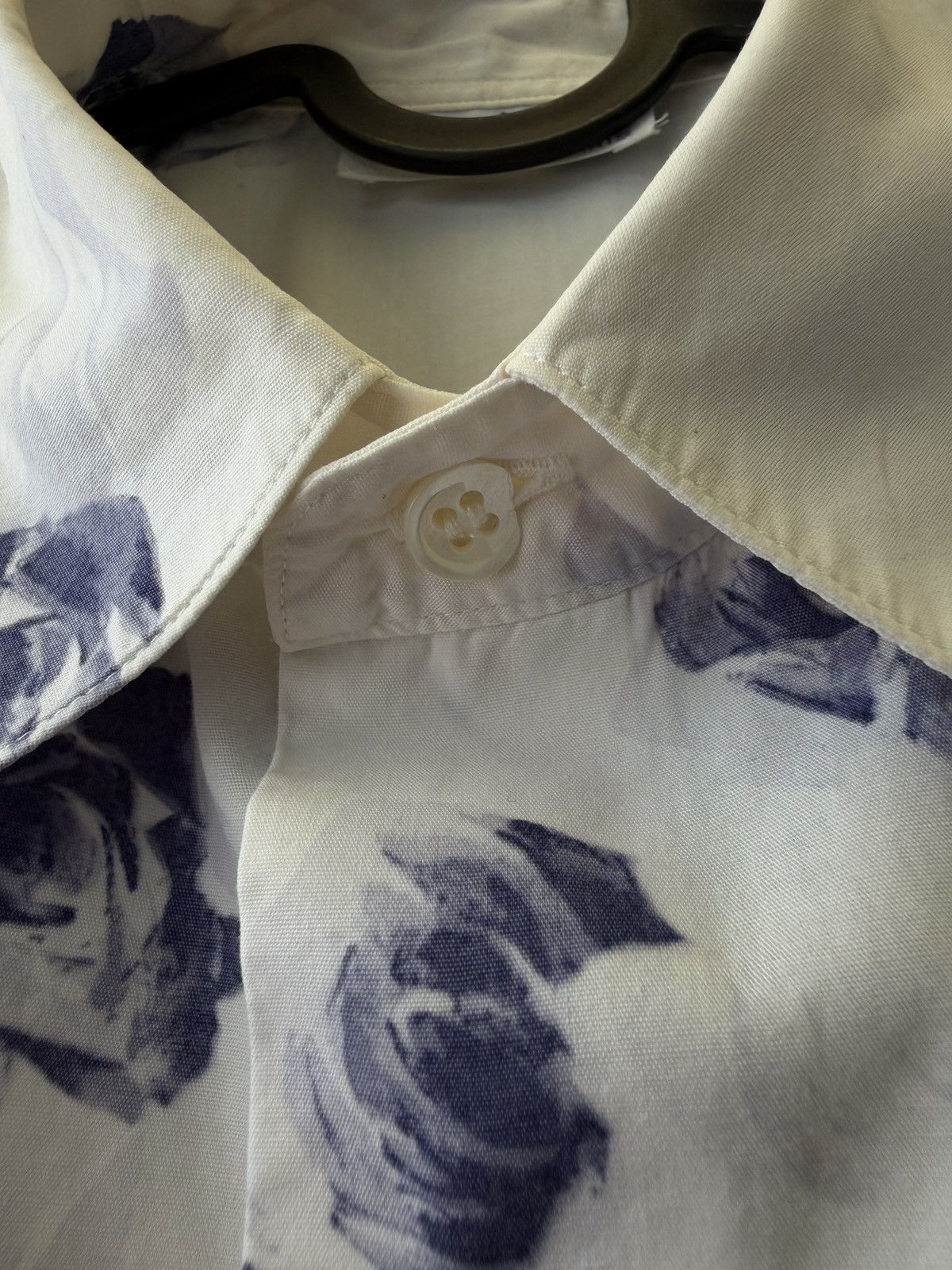 agnes b. RARE Vintage agnès b. HOMME Paris Purple Rose Print Size US S / EU 44-46 / 1 - 7 Thumbnail