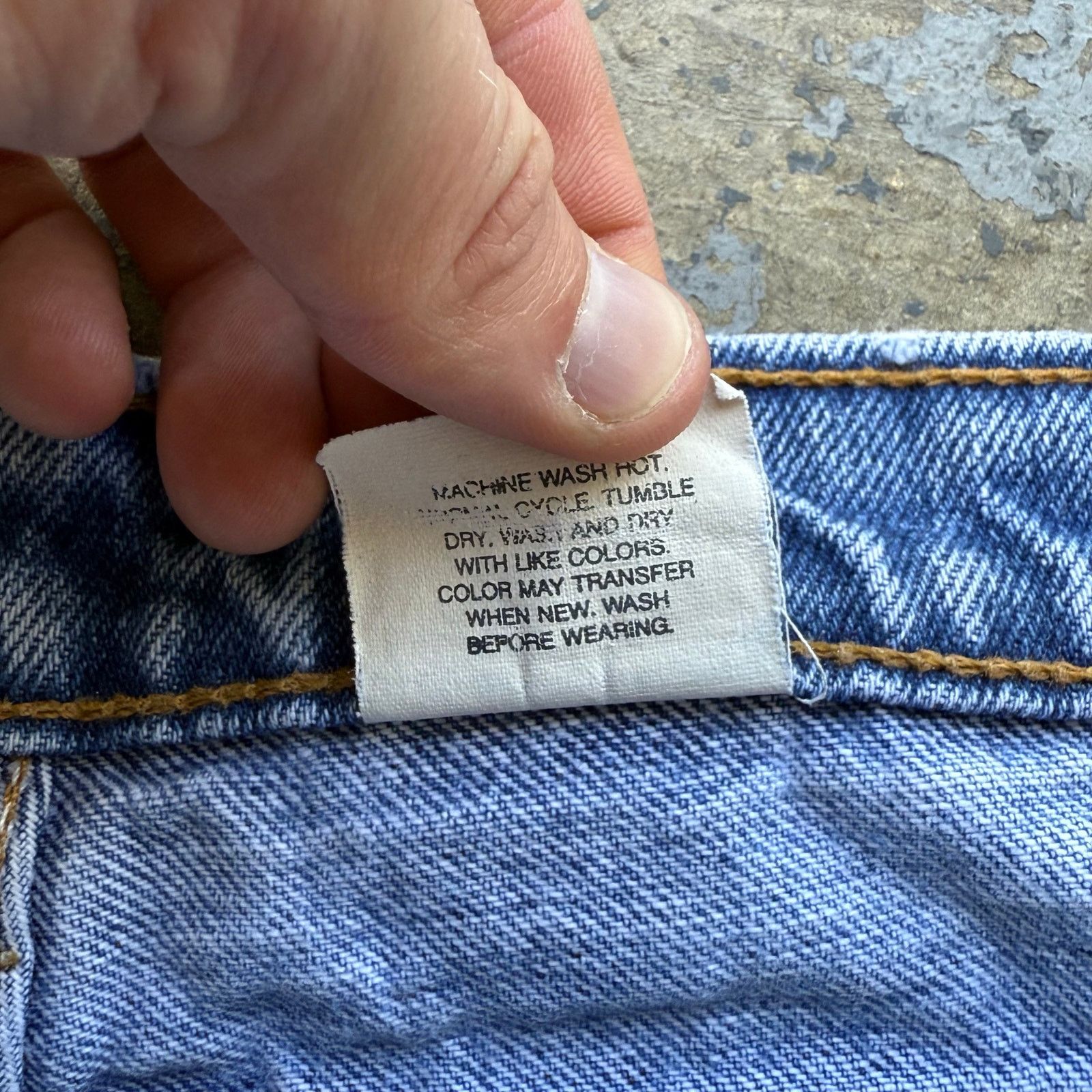Levi's Vintage 90’s Levi’s 505 Straight Leg Jeans Size US 32 / EU 48 - 6 Thumbnail