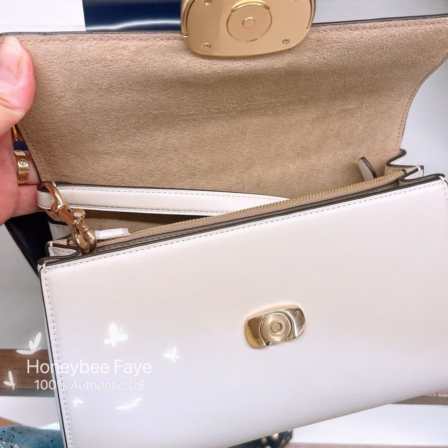 Coach Eliza Top Handle Gold/chalk CP006 Size ONE SIZE - 5 Thumbnail