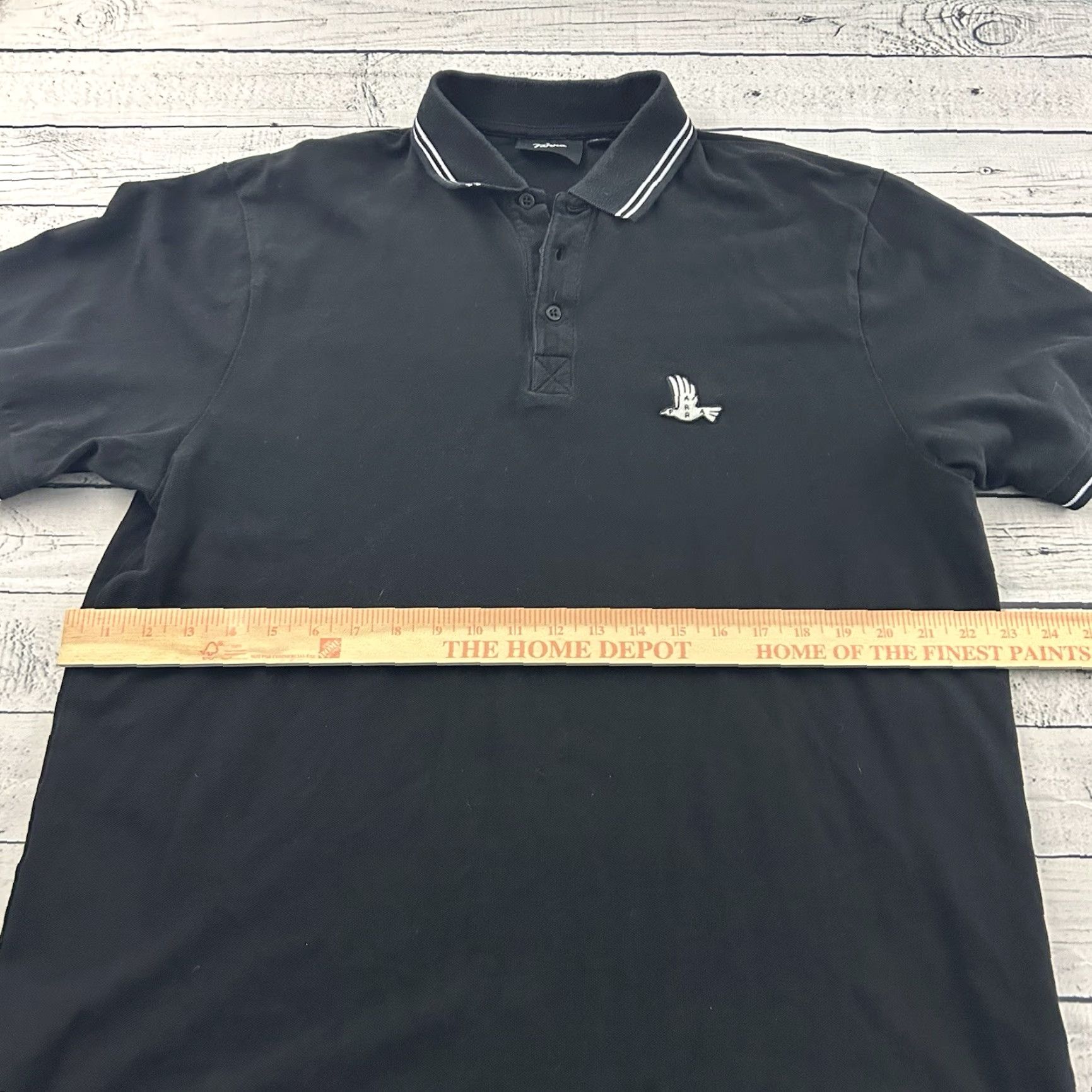 Parra Parra Short Sleeve Button Front Polo Shirt Men's XL Black Size US XL / EU 56 / 4 - 5 Thumbnail