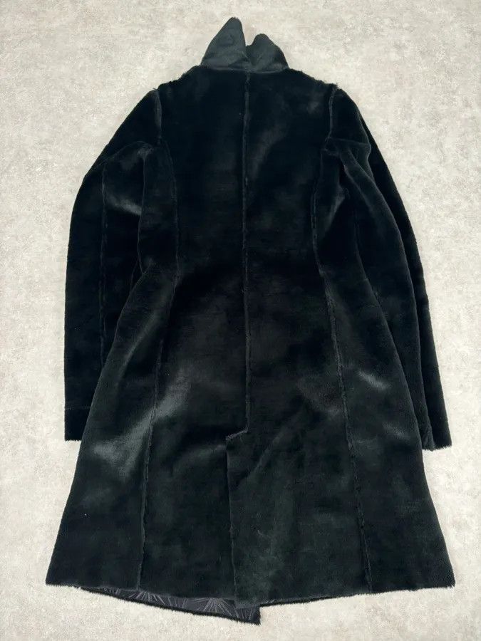 Emporio Armani AW2004 Emporio Armani Black Stars Contemporary Reversible Long Coat Size M / US 6-8 / IT 42-44 - 8 Thumbnail