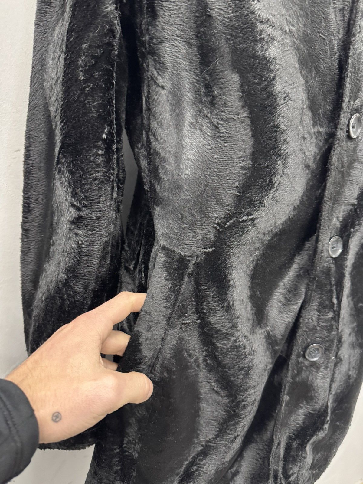semanticdesign Rare with Japan Semantidesign fur light coat jacket fashion Size US M / EU 48-50 / 2 - 7 Thumbnail