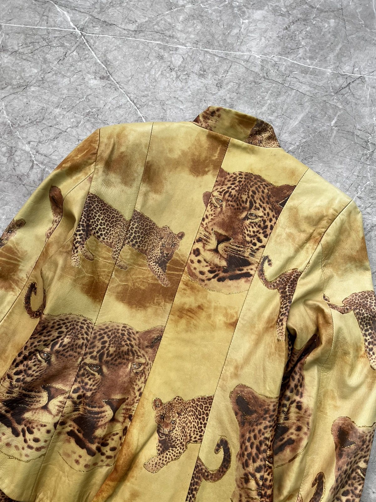 If Six Was Nine × Japanese Brand SALE✅✅MAISON MARGIELA STYLE LEATHER WOMAN LEATHER JACKET Size M / US 6-8 / IT 42-44 - 15 Thumbnail
