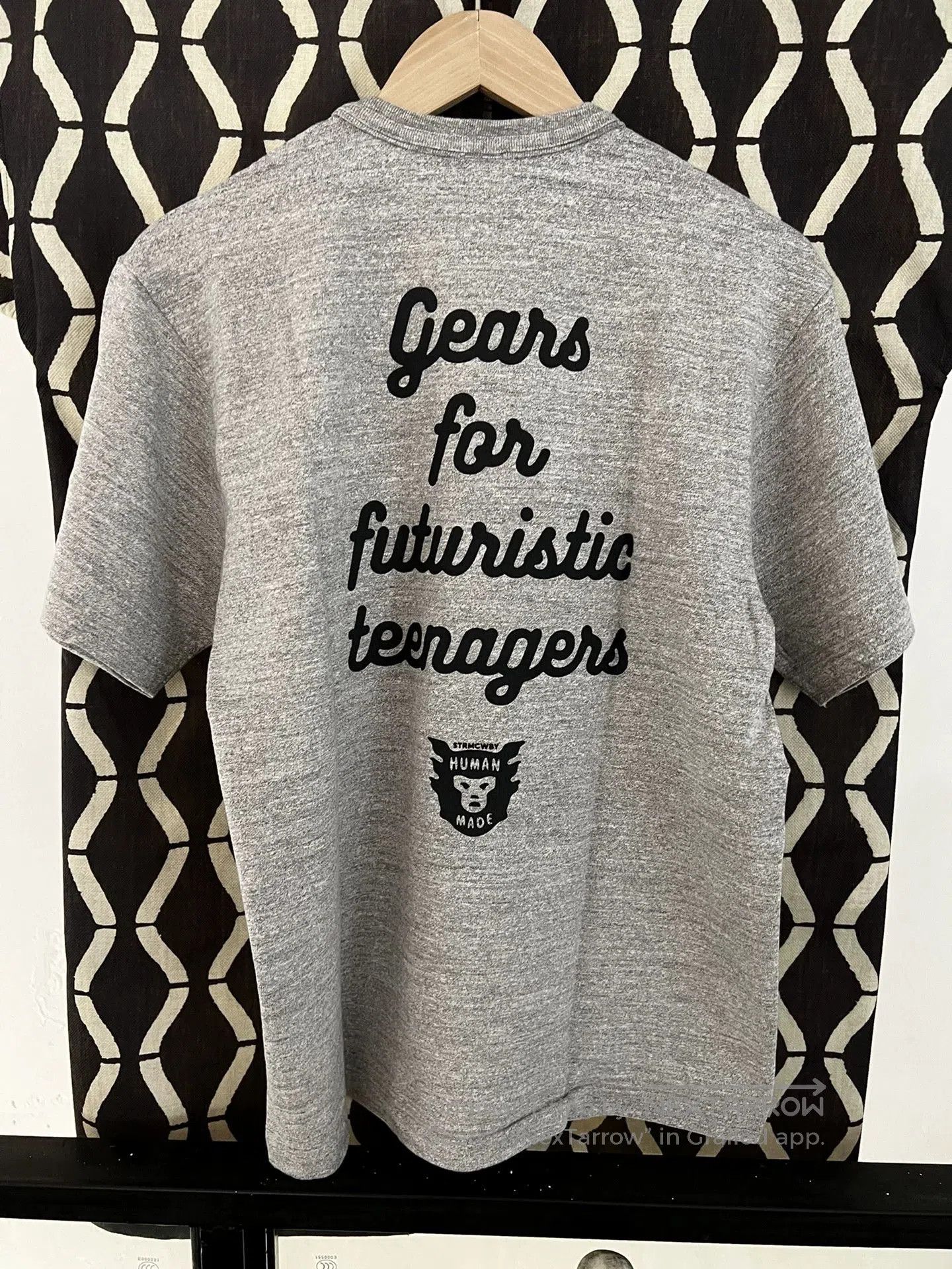 Human Made human made gears pocket tee shirt. Size US L / EU 52-54 / 3 - 7 Thumbnail