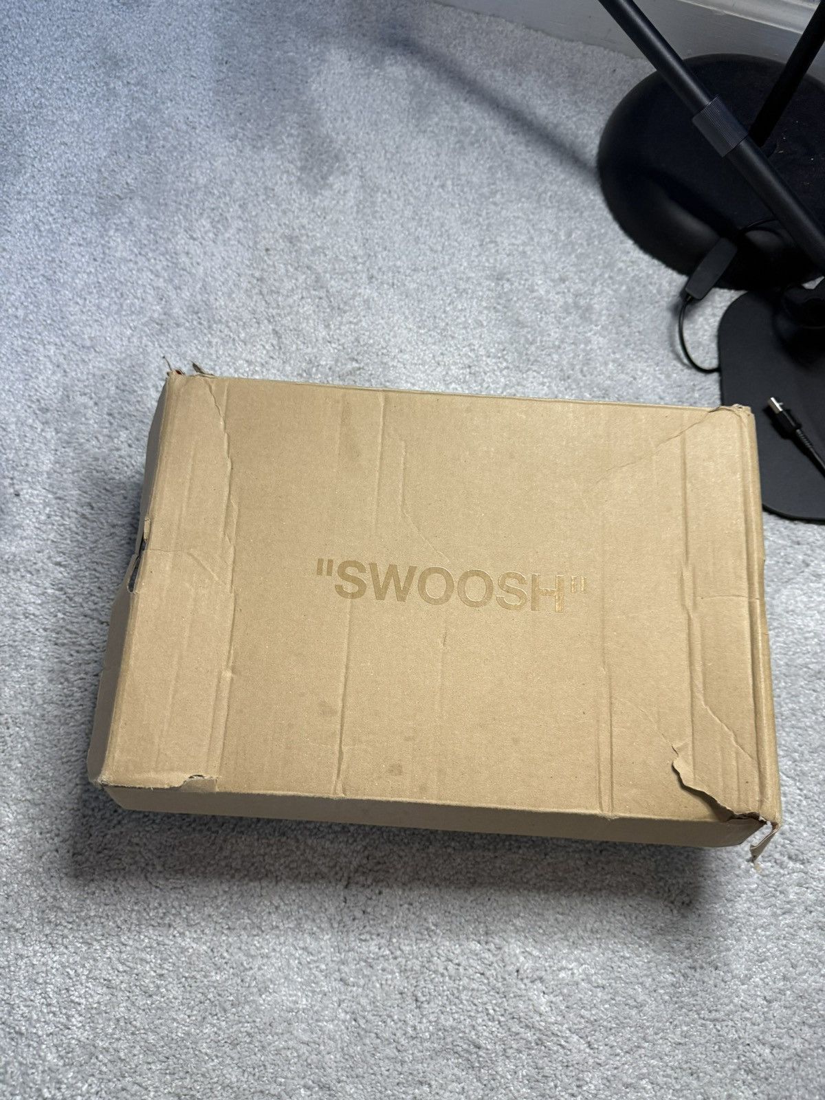 Nike × Off-White OFF-WHITE x Zoom Fly SP Black 2018 Size US 10.5 / EU 43-44 - 8 Thumbnail