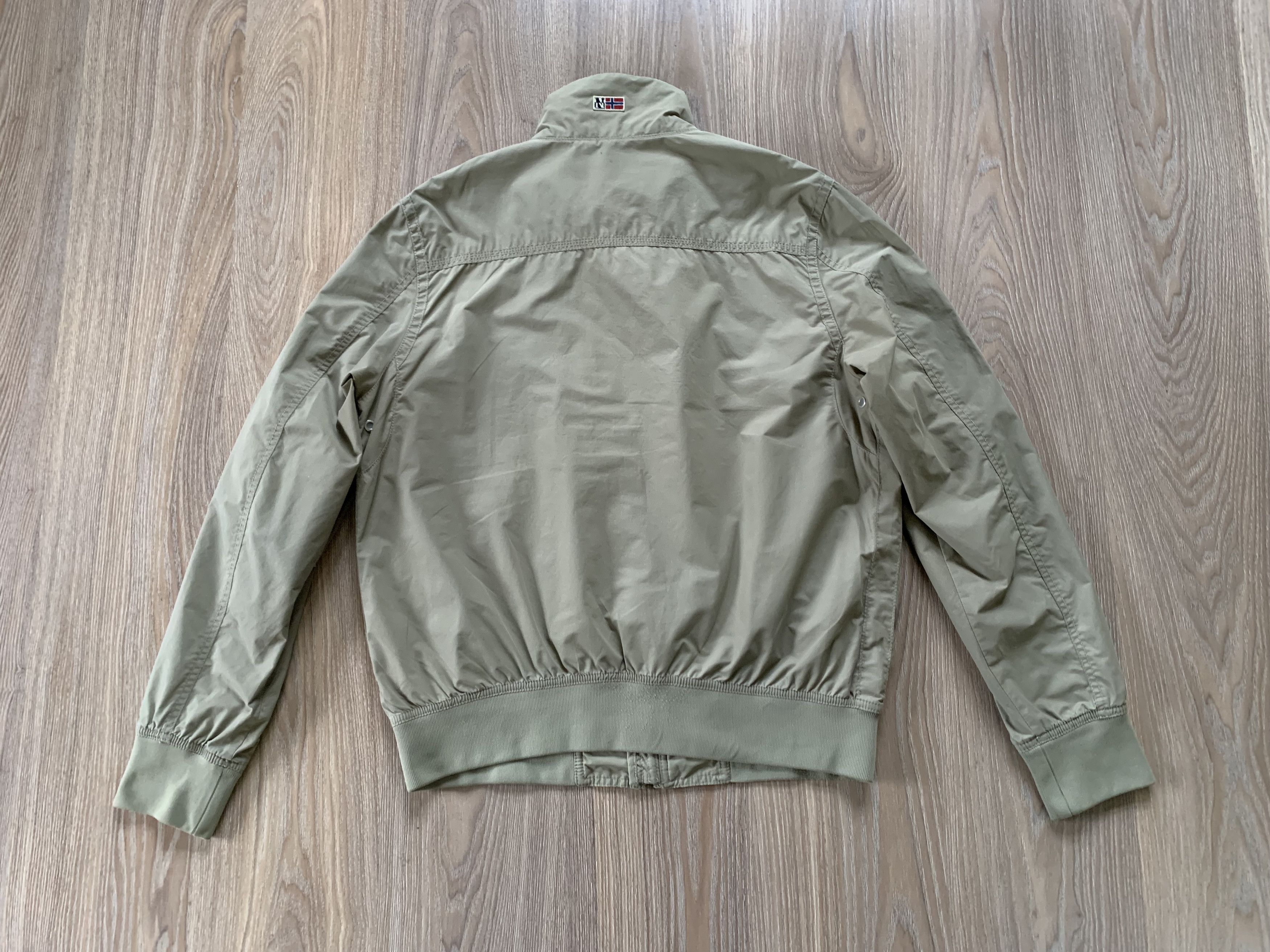 Designer × Napapijri × Vintage Vintage Napapijri Outdoor Windbreaker Jacket Size US XL / EU 56 / 4 - 3 Thumbnail