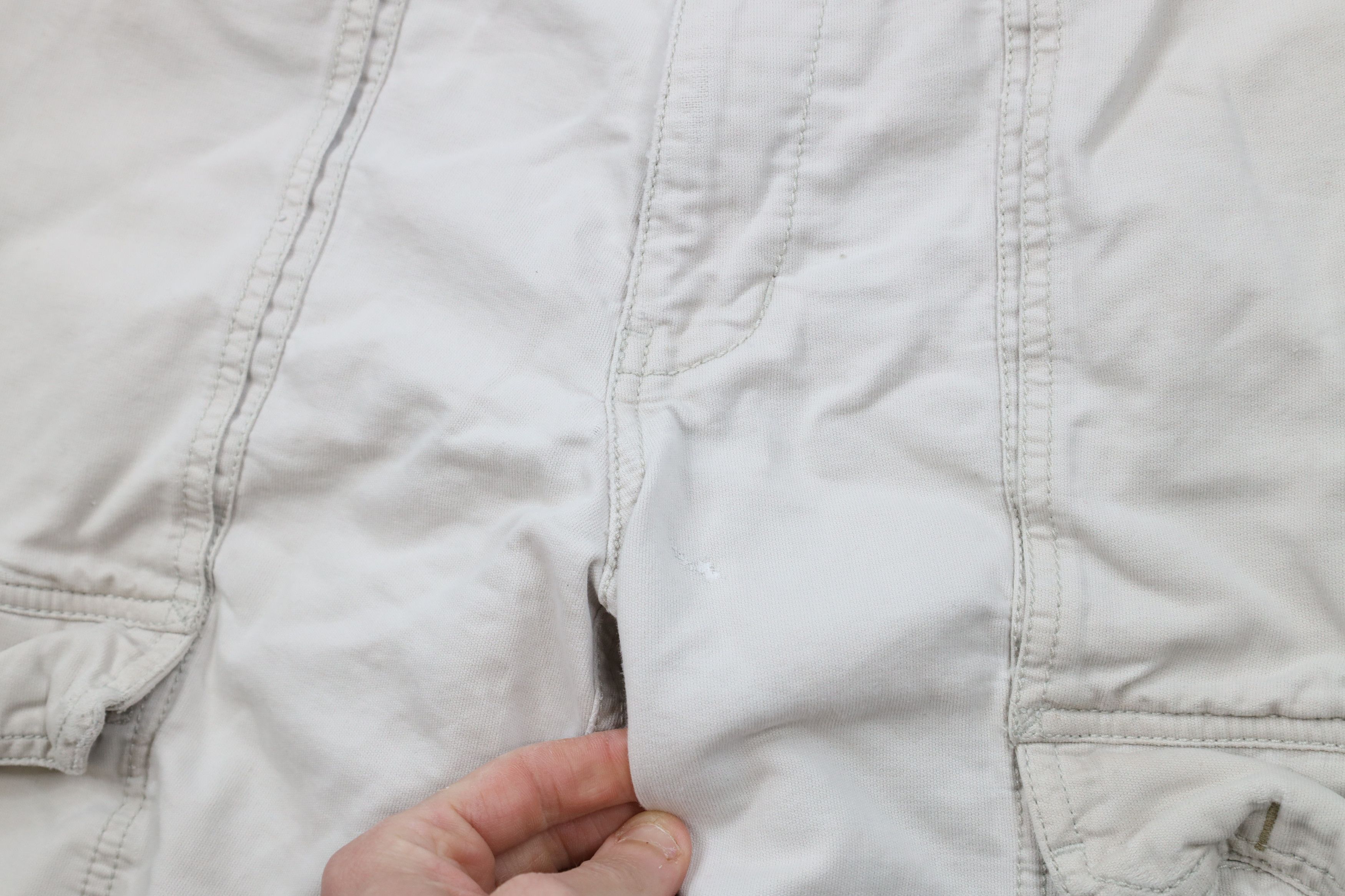 American Eagle Outfitters Vintage American Eagle Outfitters Fit Cargo Shorts Beige Size US 32 / EU 48 - 5 Thumbnail