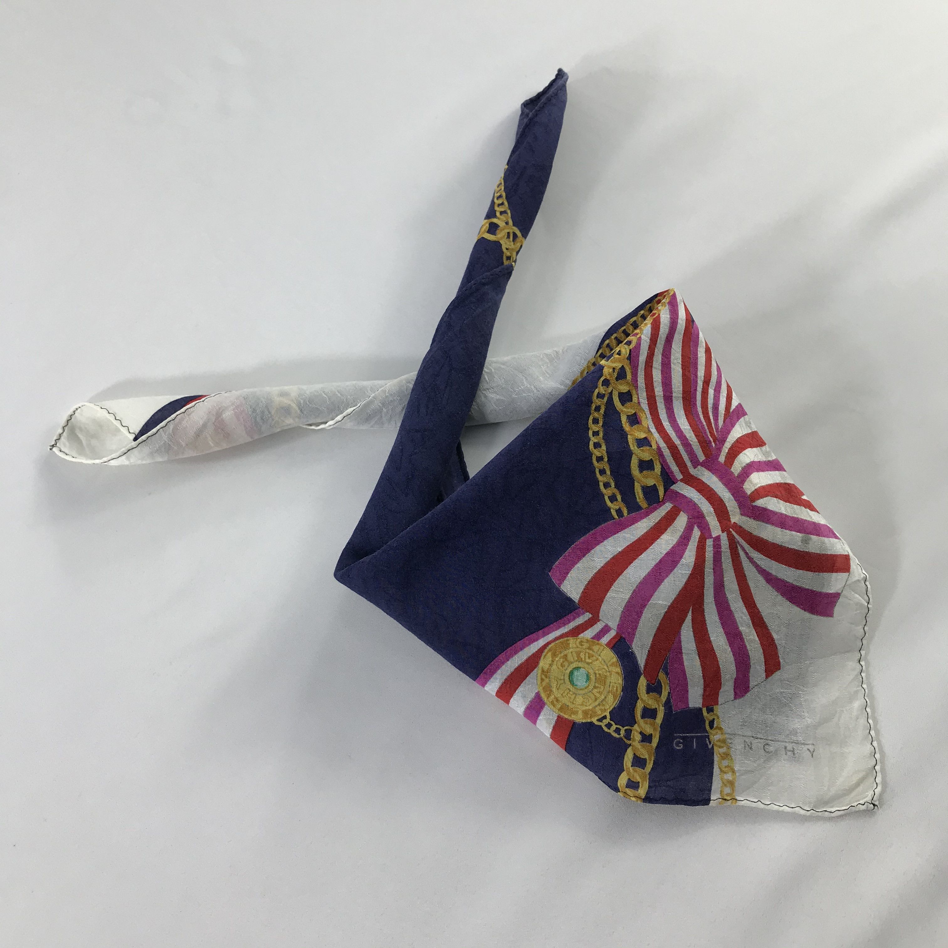 Vintage Vintage Givenchy Bandana / Handkerchief / Neckerchief - S481 Size ONE SIZE - 4 Thumbnail