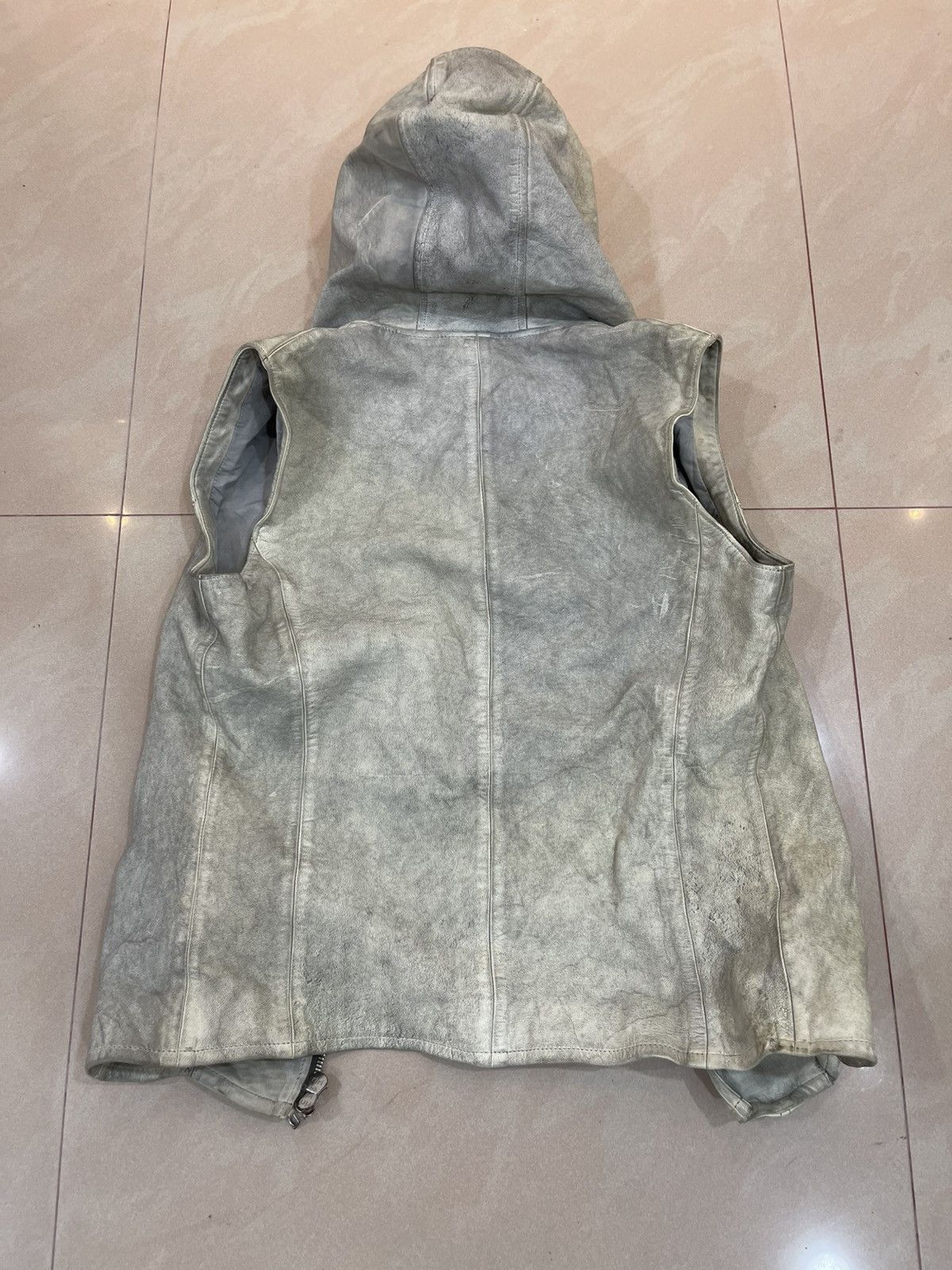Isamu Katayama Backlash ISAMU KATAYAMA BACKLASH Vest Hoodie Leather Size US M / EU 48-50 / 2 - 18 Thumbnail