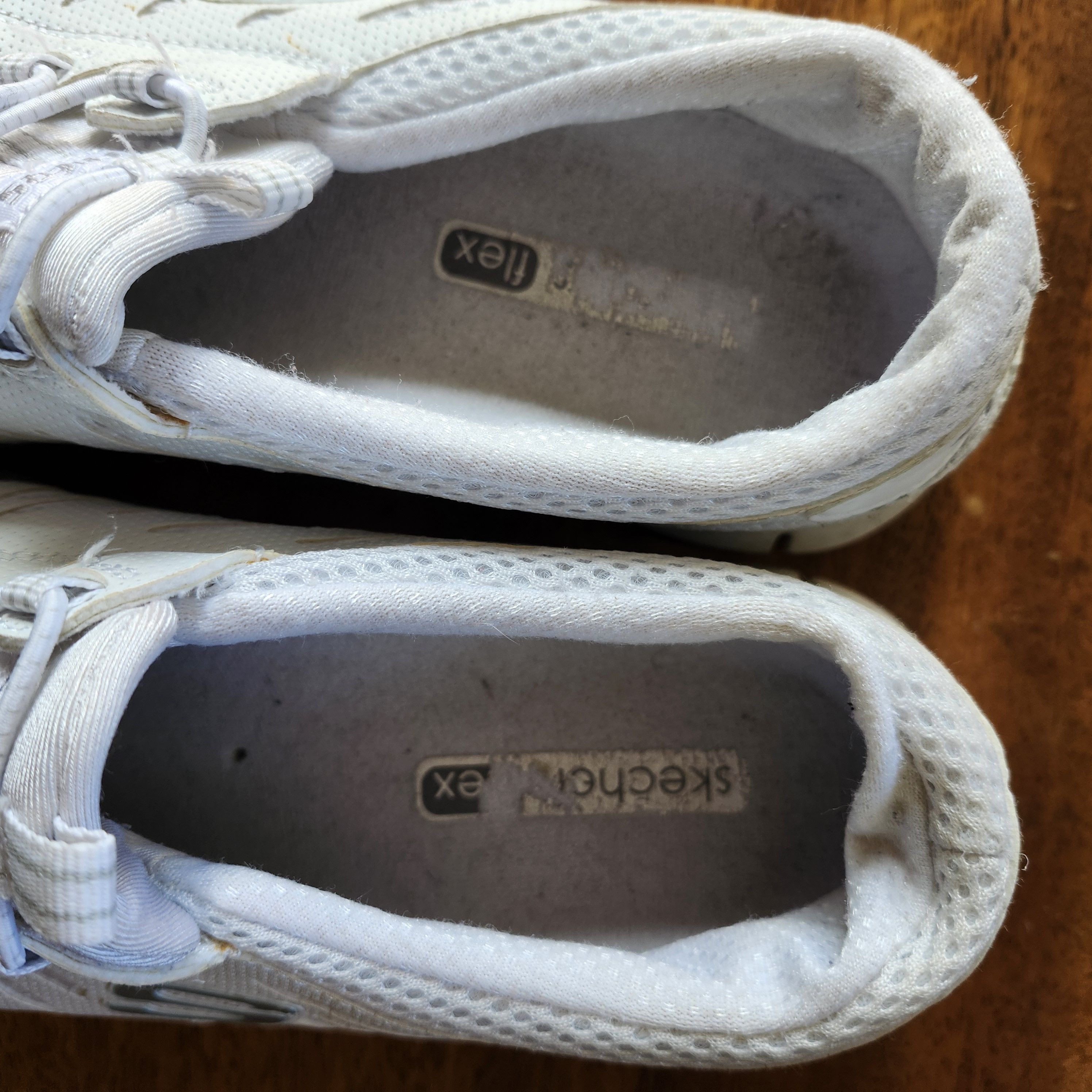 SKECHERS Skechers Flex Appeal Womens White Lace Athletic Shoes 7.5 Size US 7.5 / IT 37.5 - 2 Thumbnail