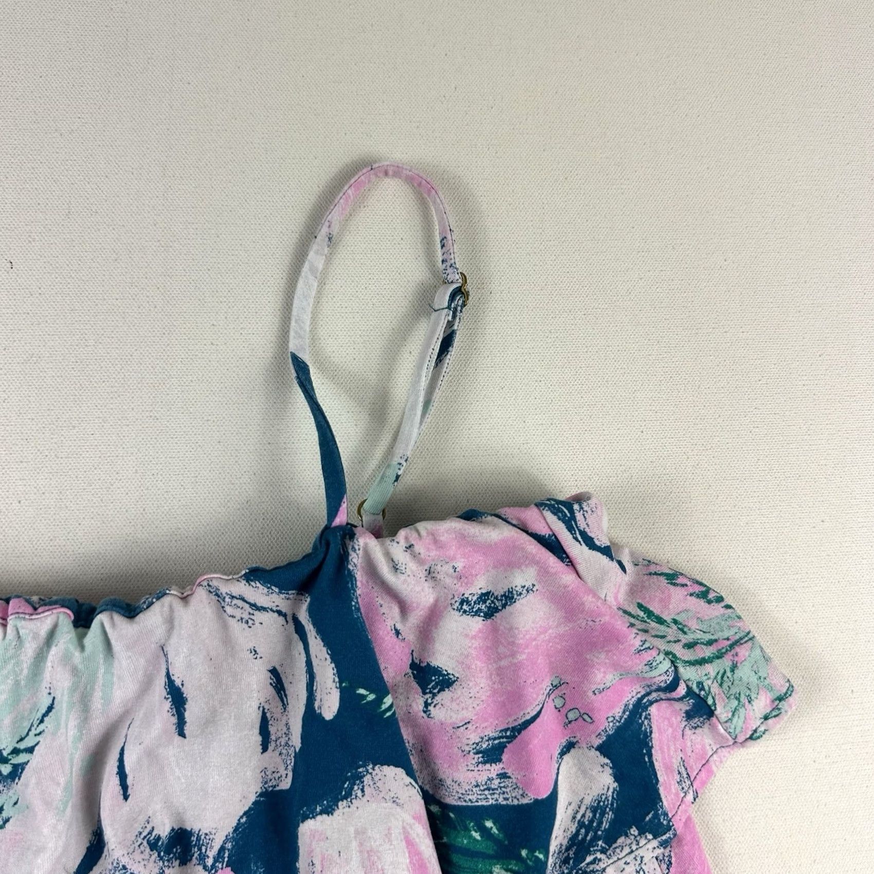Lilly Pulitzer Lilly Pulitzer Annastasha Dress Tidal Wave Pans Garden Womens Small S Spaghetti Strap Shift Floral Tidal Wave/ Multi Size S / US 4 / IT 40 - 4 Thumbnail