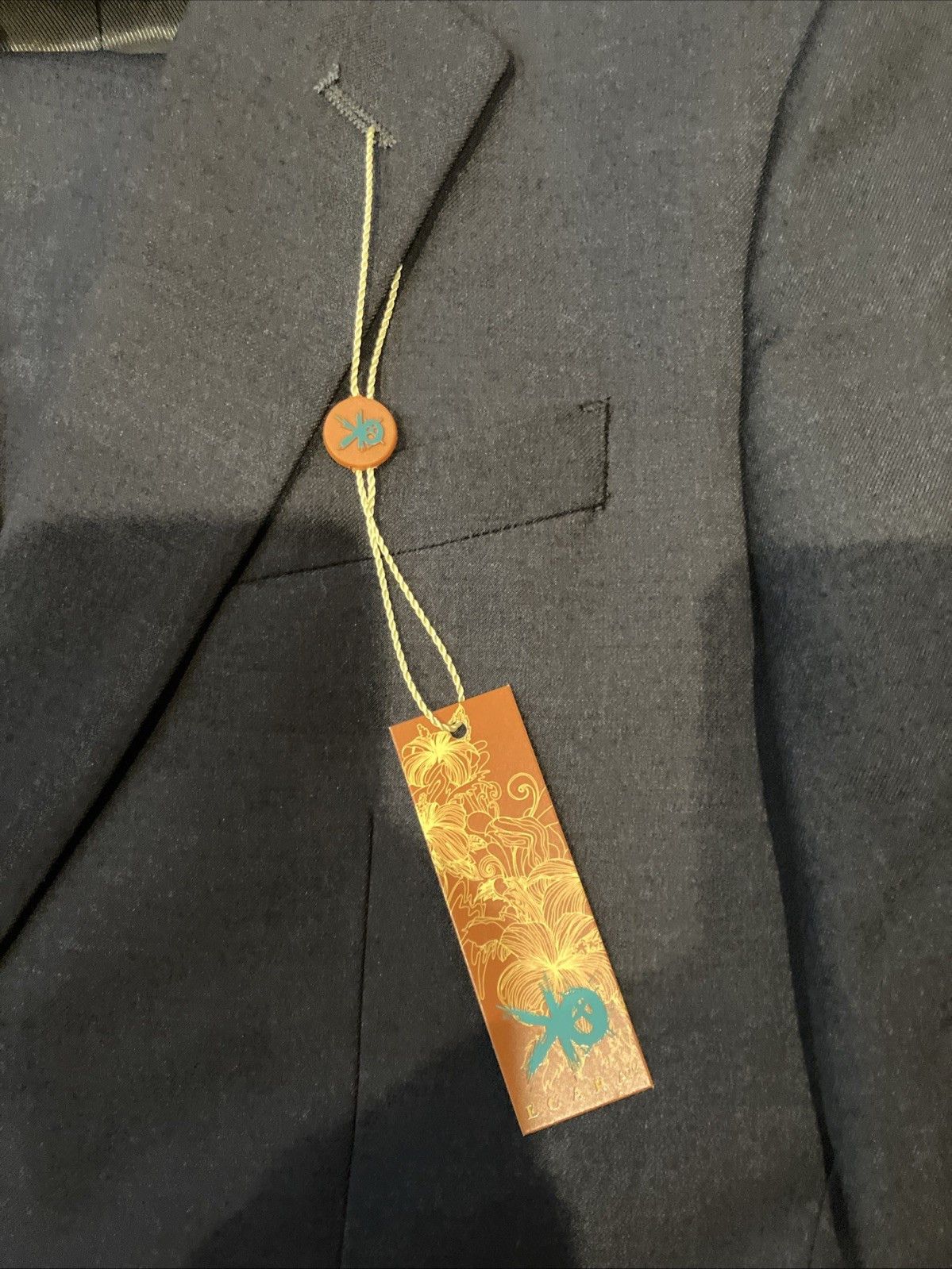 Egara Egara Men’s Two-Piece Suit Extreme Slim Fit 36S / 30W Size 36S - 4 Thumbnail