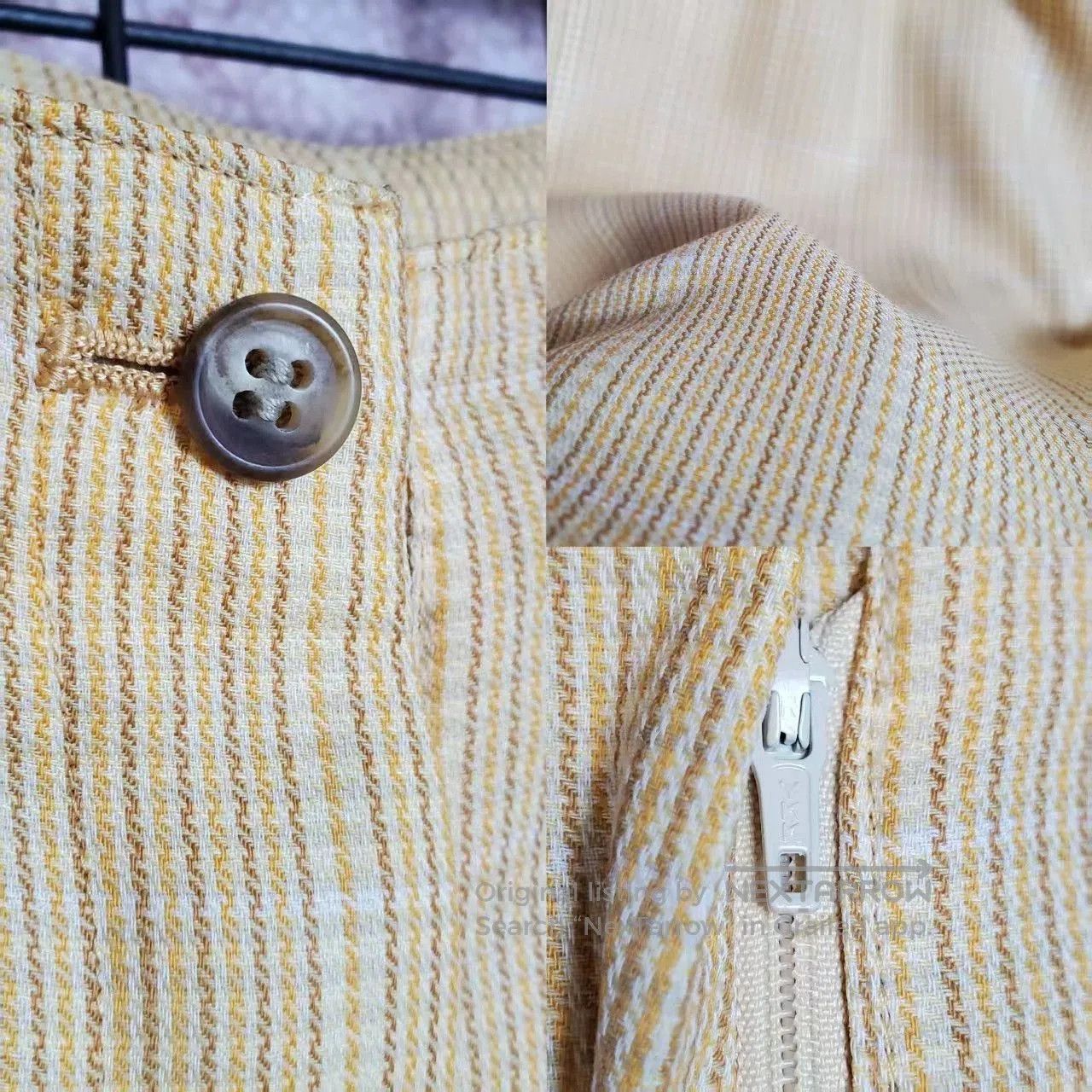 Dior dior high waist wool pants with side ties. Size US 34 / EU 50 - 8 Thumbnail