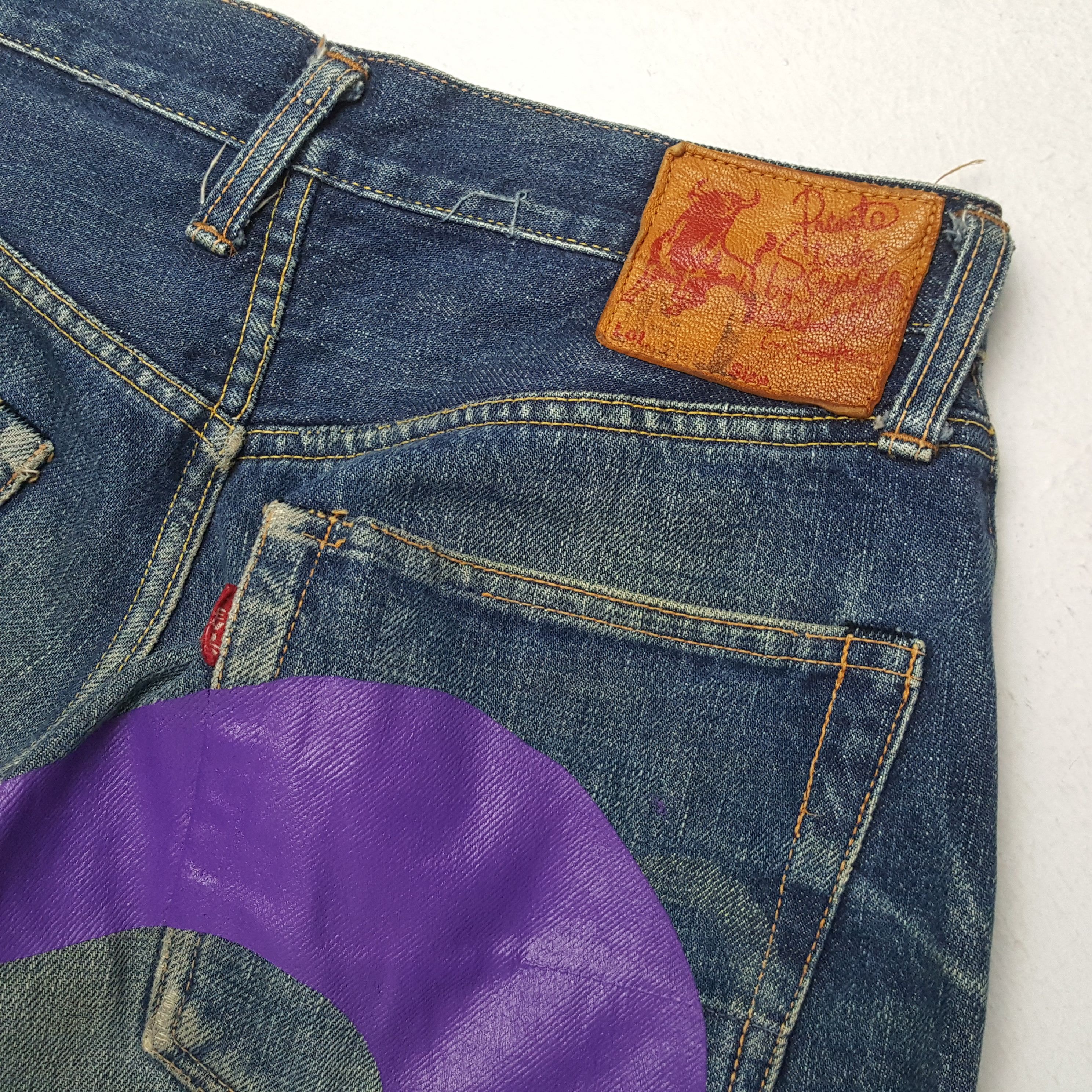 Evisu × Japanese Brand × Vintage EVIS Japanese Brand Streetwear Custom Daicock Style Jeans Size US 26 / EU 42 - 15 Thumbnail
