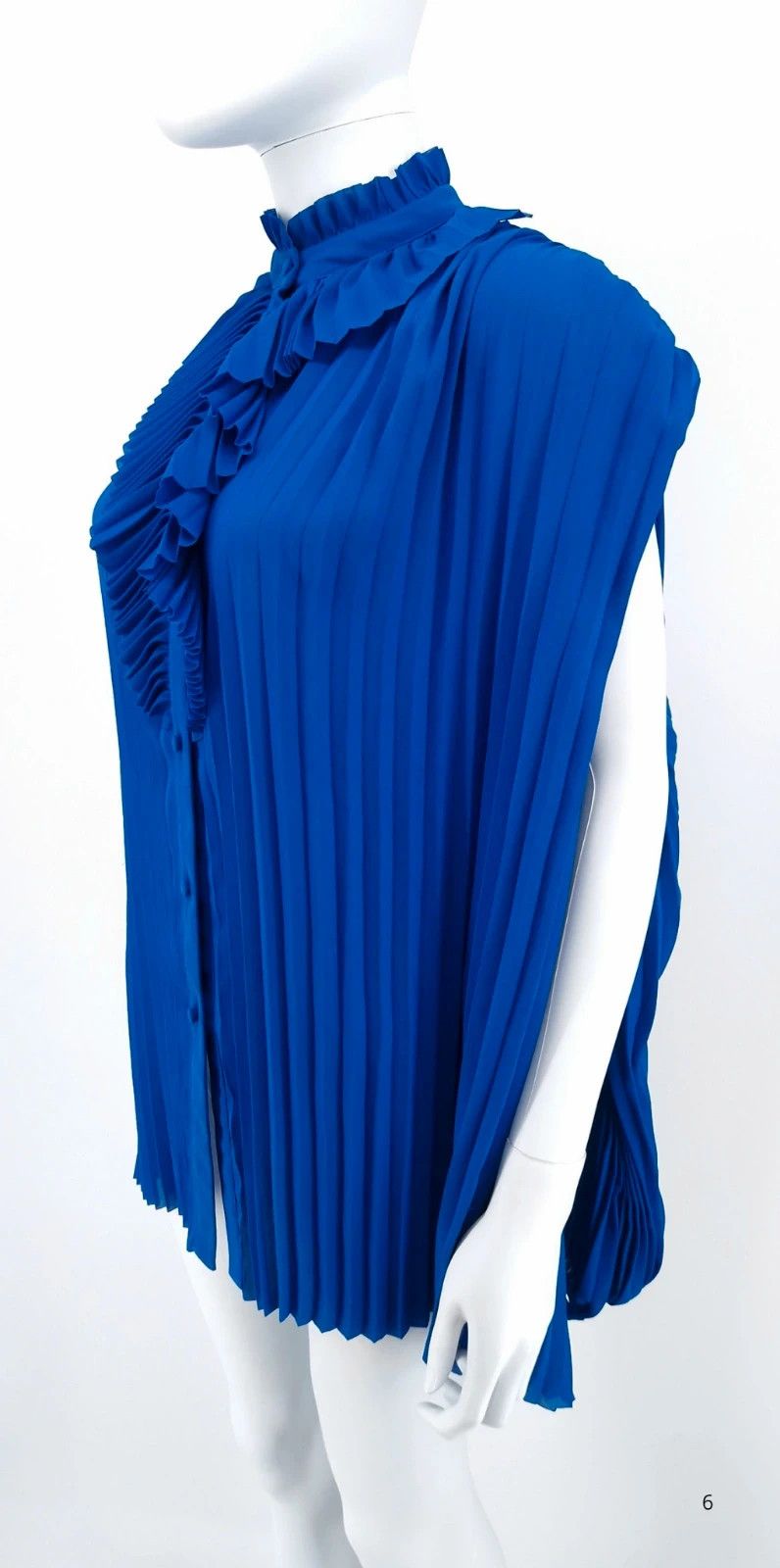 Balenciaga Balenci Oversized Pleated Victorian Shirt Size XS / US 0-2 / IT 36-38 - 6 Thumbnail