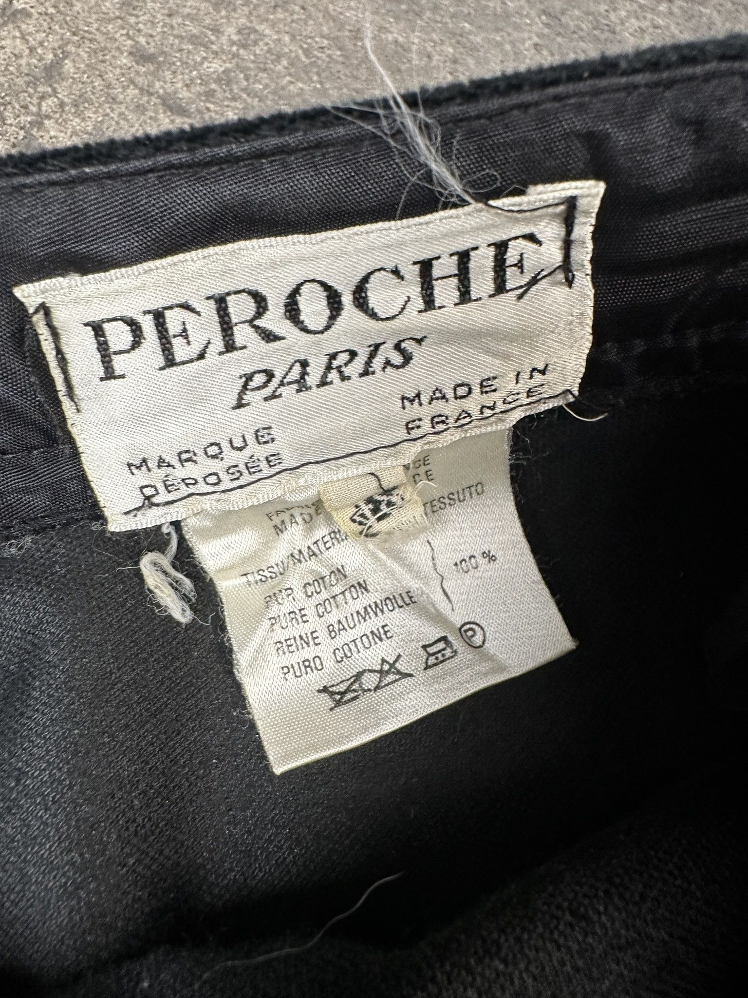Japanese Brand 70s Velvet Flaired Avant Garde Baggy Oversized Pants Size US 28 / EU 44 - 6 Thumbnail