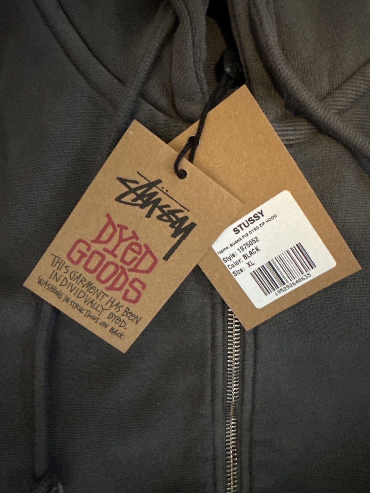 Stussy Stussy Buana Zip Hoodie Pigment Dyed Size US XL / EU 56 / 4 - 3 Thumbnail