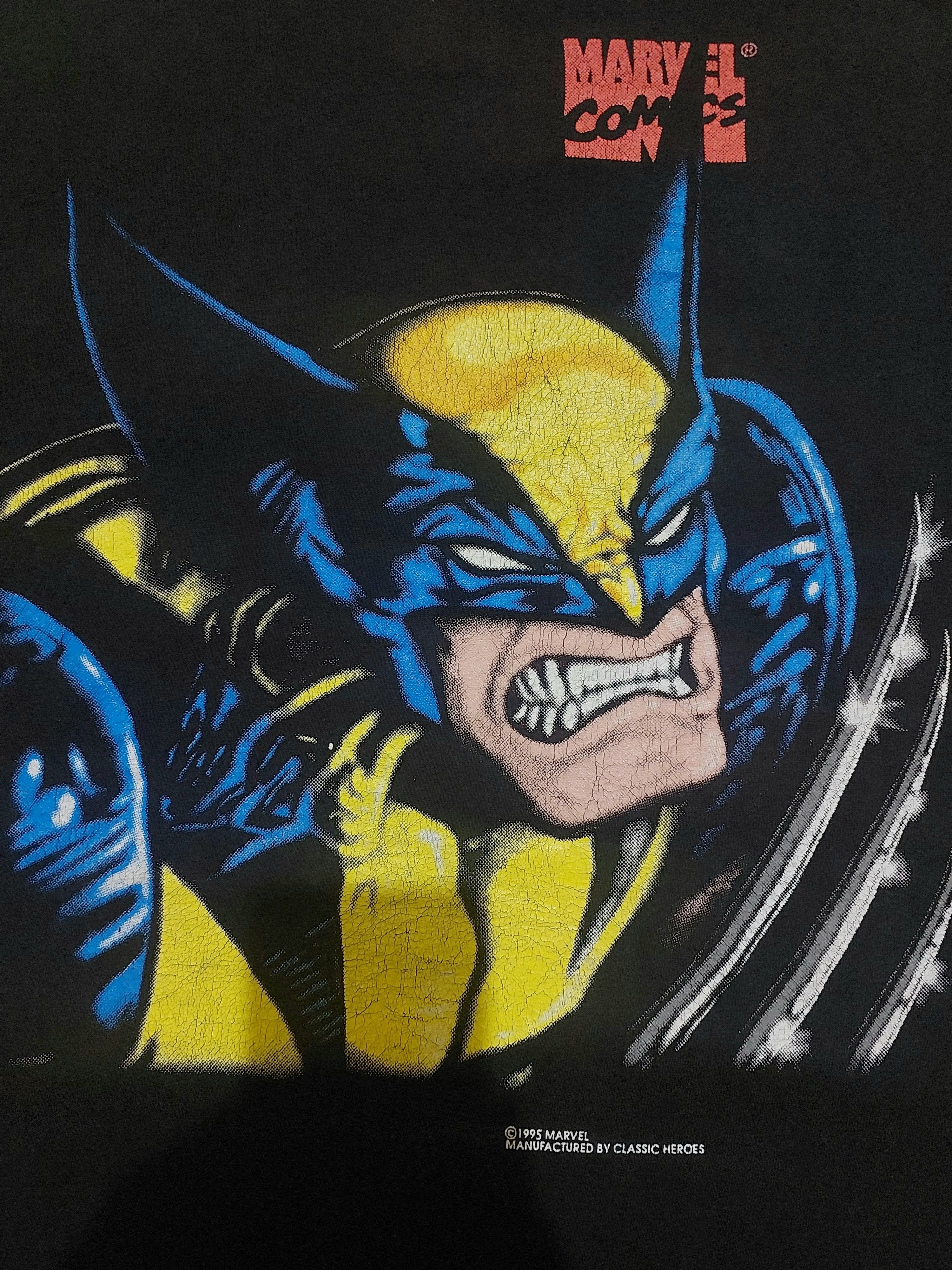 Marvel Comics × Vintage Vintage 1995 Wolverine's Marvel Comics Size US XL / EU 56 / 4 - 9 Thumbnail