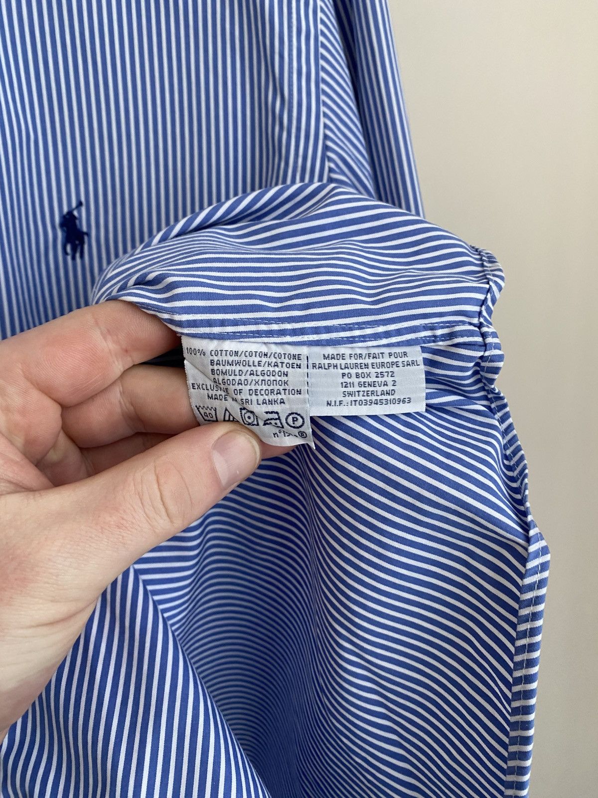 Polo Ralph Lauren Polo Ralph Lauren men's shirt Size US L / EU 52-54 / 3 - 6 Thumbnail