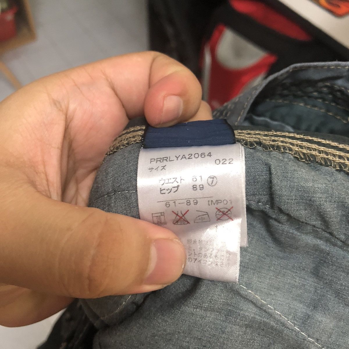 Ralph Lauren DLL Ralph Lauren faded Cargo Multipocket Pants #C287 Size US 27 - 21 Thumbnail