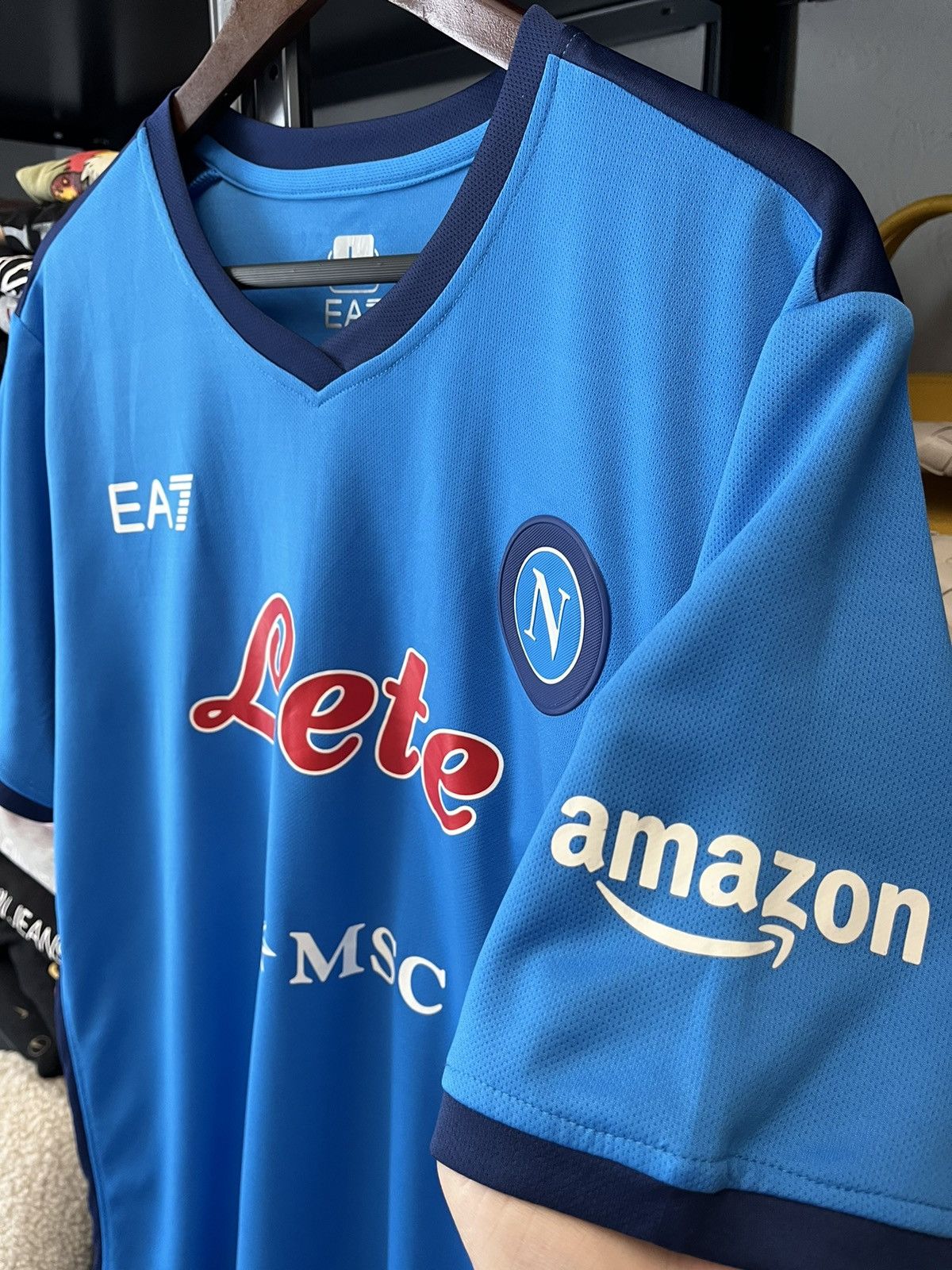 Vintage Napoli #9 Osimhen Jersey Size US L / EU 52-54 / 3 - 3 Thumbnail