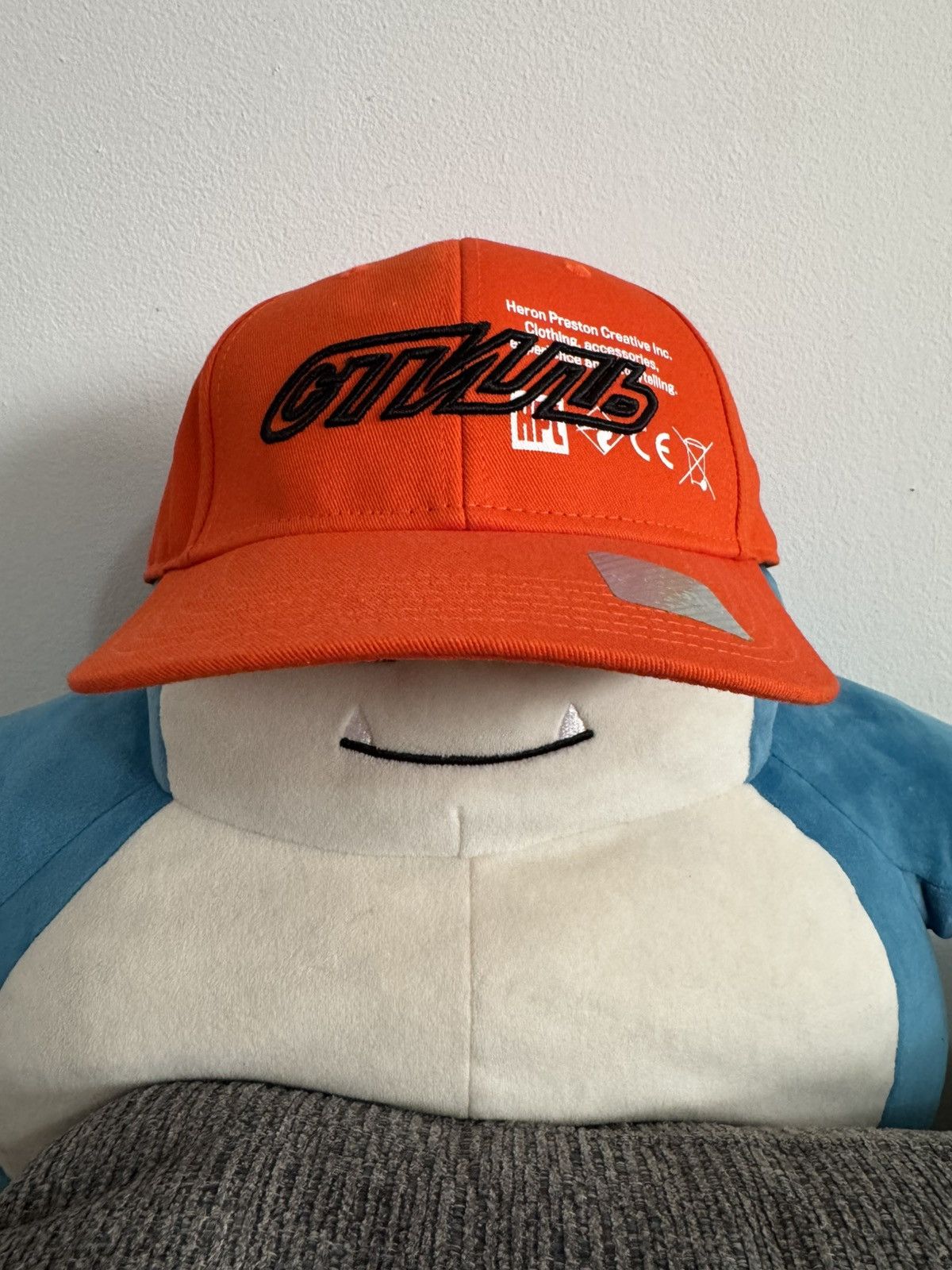 Heron Preston Heron Preston strap back hat Size ONE SIZE - 1 Thumbnail