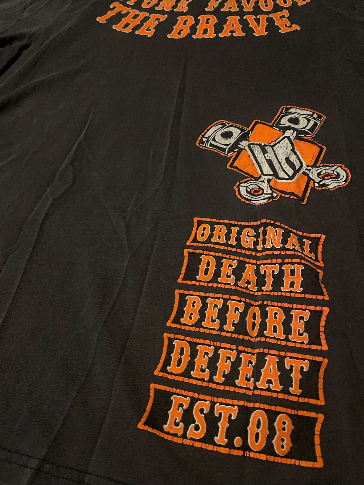 Affliction × UFC Y2K affliction style Headrush Gothic Tee Size US M / EU 48-50 / 2 - 4 Thumbnail