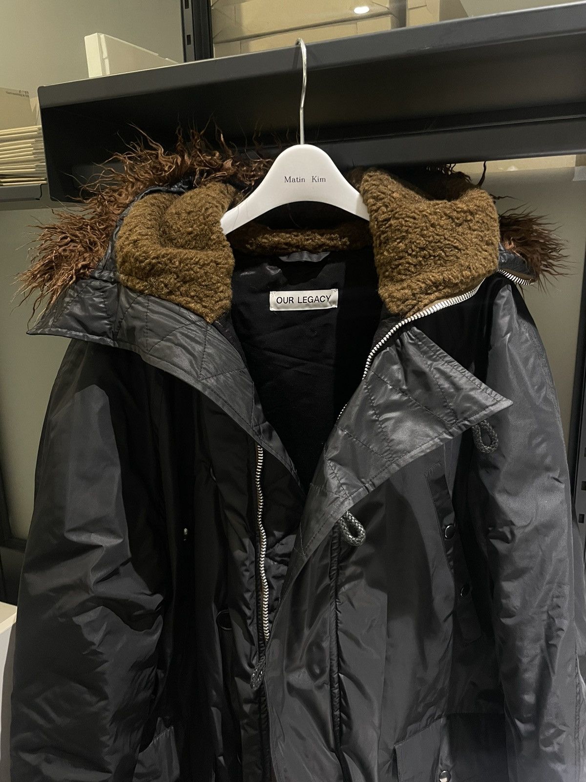 Our Legacy Our legacy SNORKLE PARKA Black | Grailed