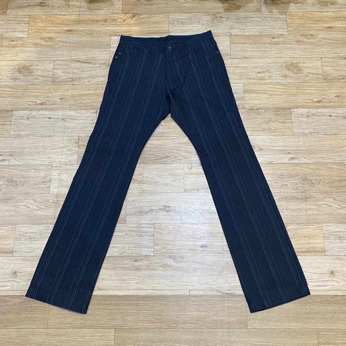 Comme Ca Ism 2000s Comme Ca Ism Flare Hickori Denim Pants Size US 30 / EU 46 - 1 Thumbnail